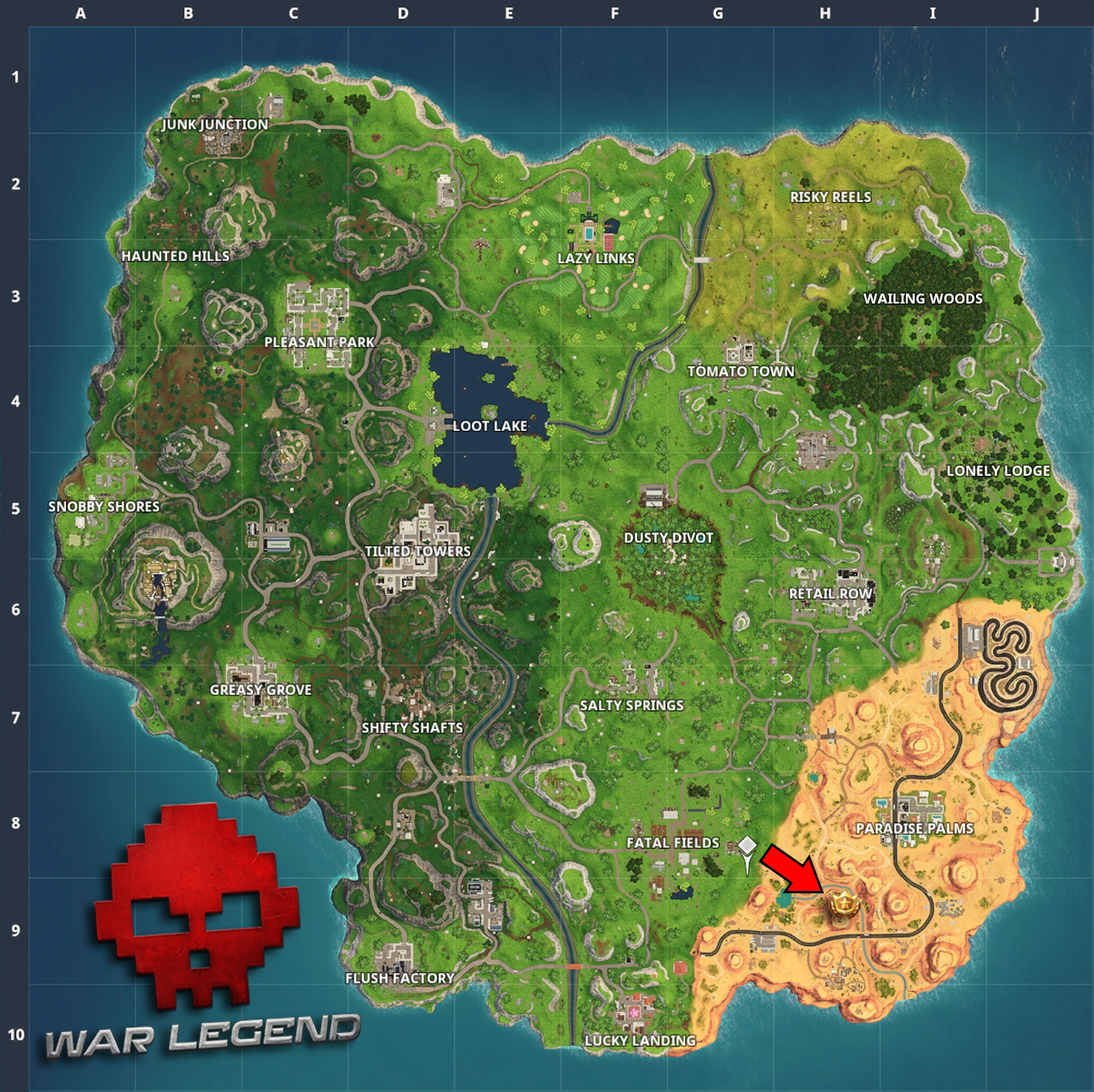 Emplacement carte BattleStar