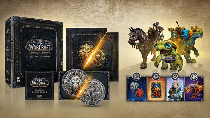 Le contenu de l'édition collector de Battle for Azeroth