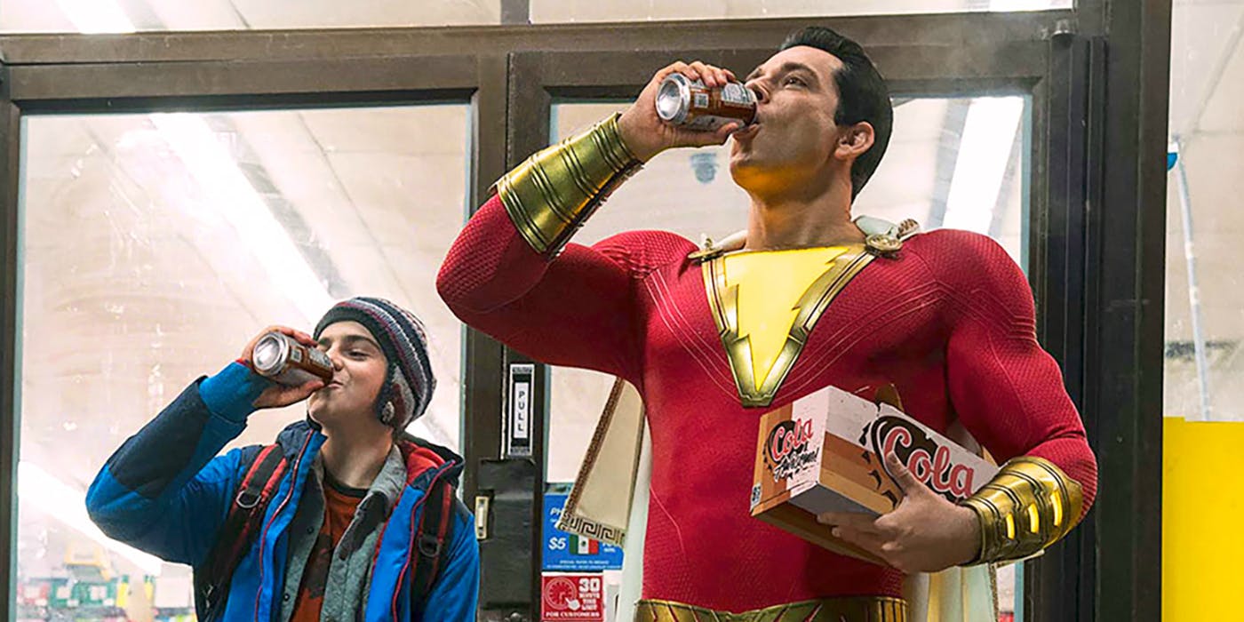 critique shazam cola