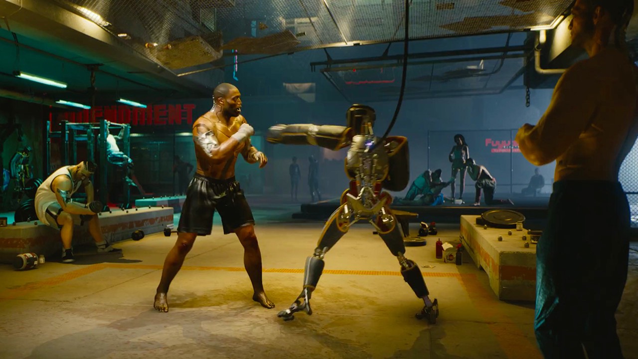 cyberpunk 2077 boxe