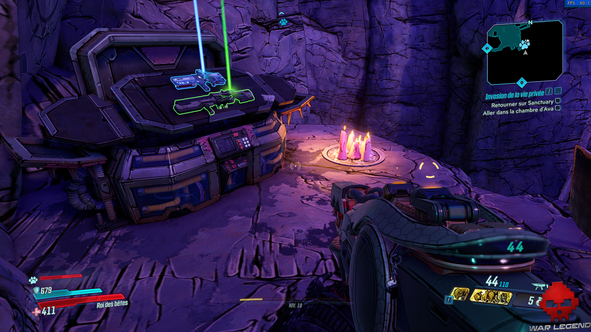 soluce borderlands 3 vie privée