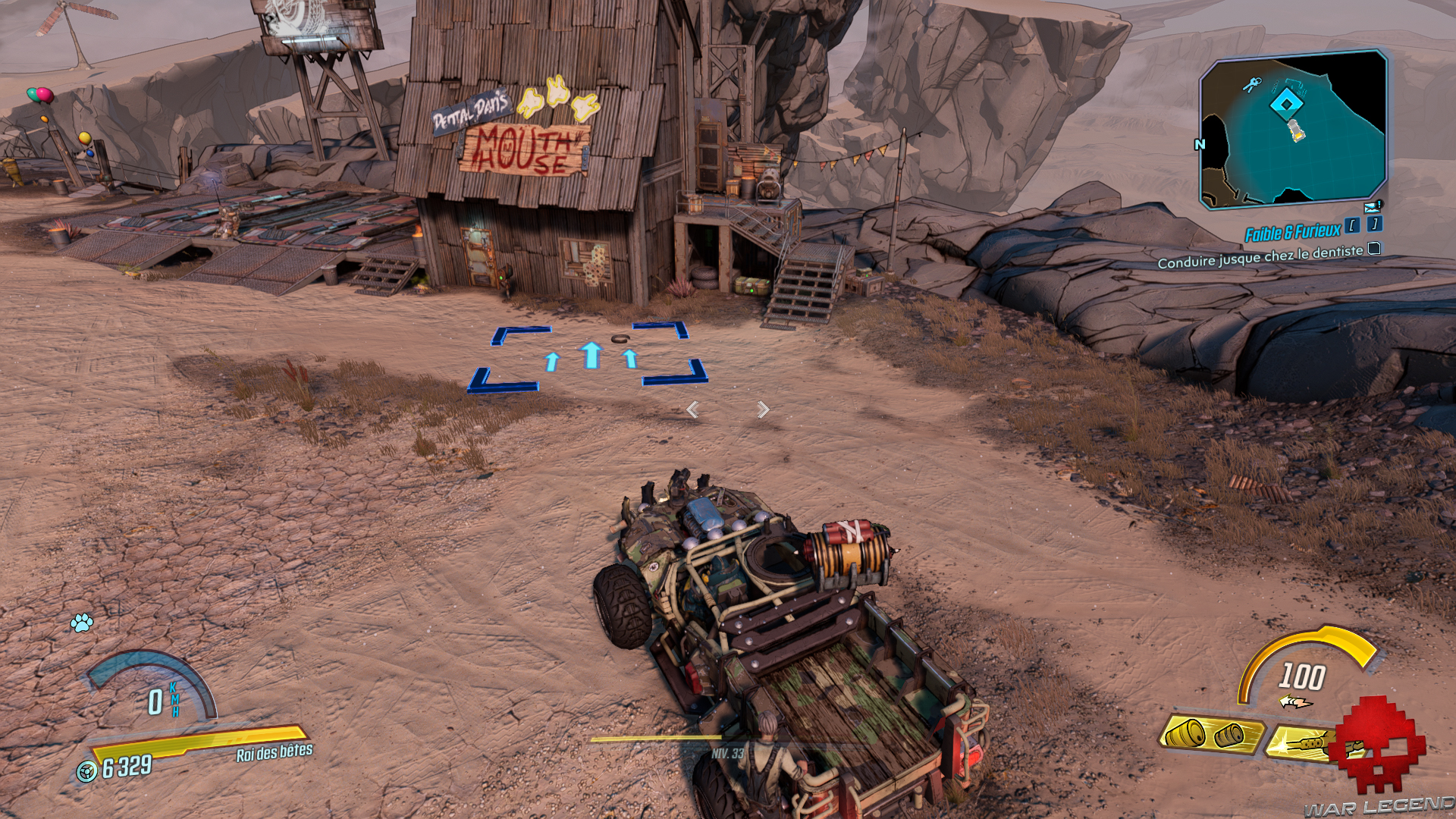 guide borderlands 3 faible furieux