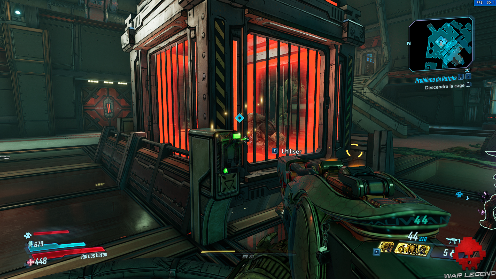 soluce borderlands 3 problème de rachts