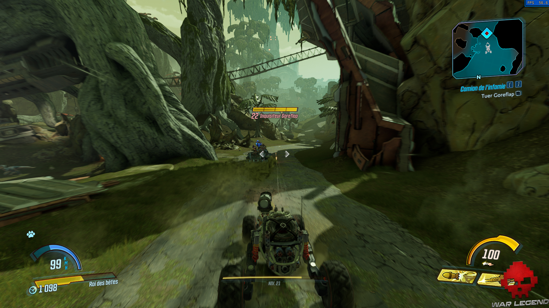 soluce borderlands 3 camion de l'infamie