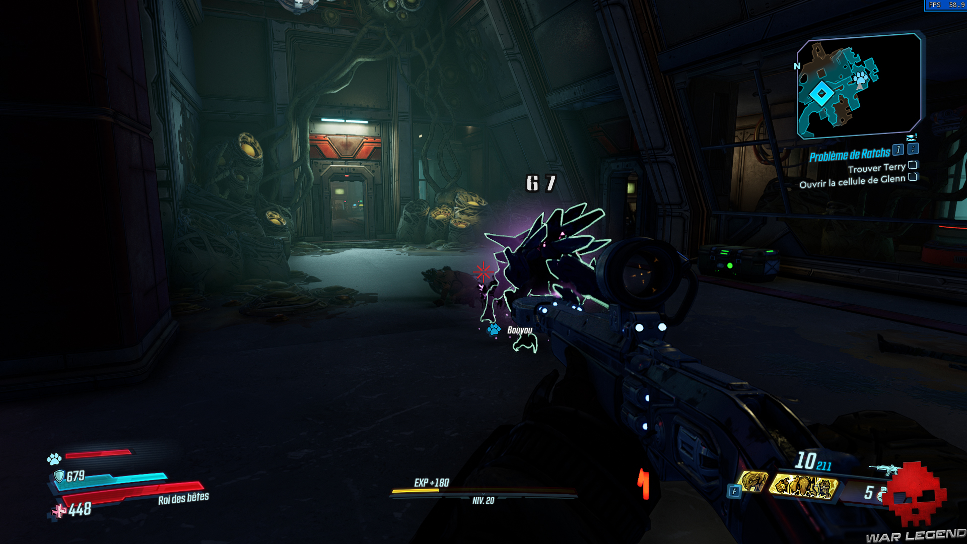 soluce borderlands 3 problème de rachts