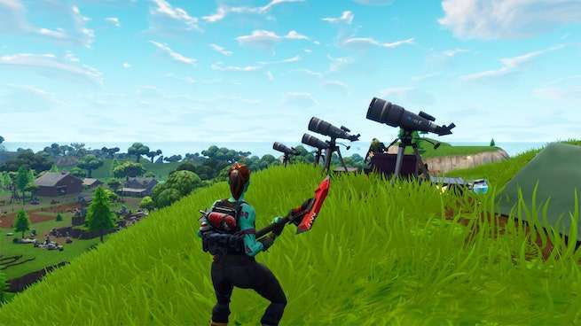 Des télescopes sont apparus dans Fortnite