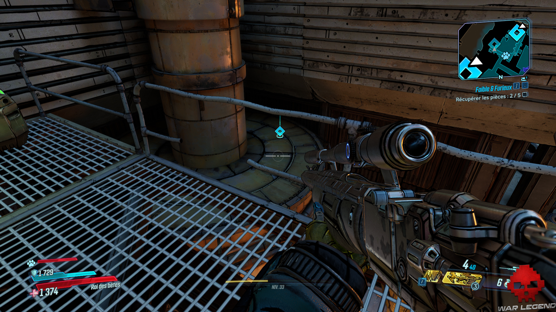 guide borderlands 3 faible furieuxguide borderlands 3 faible furieux