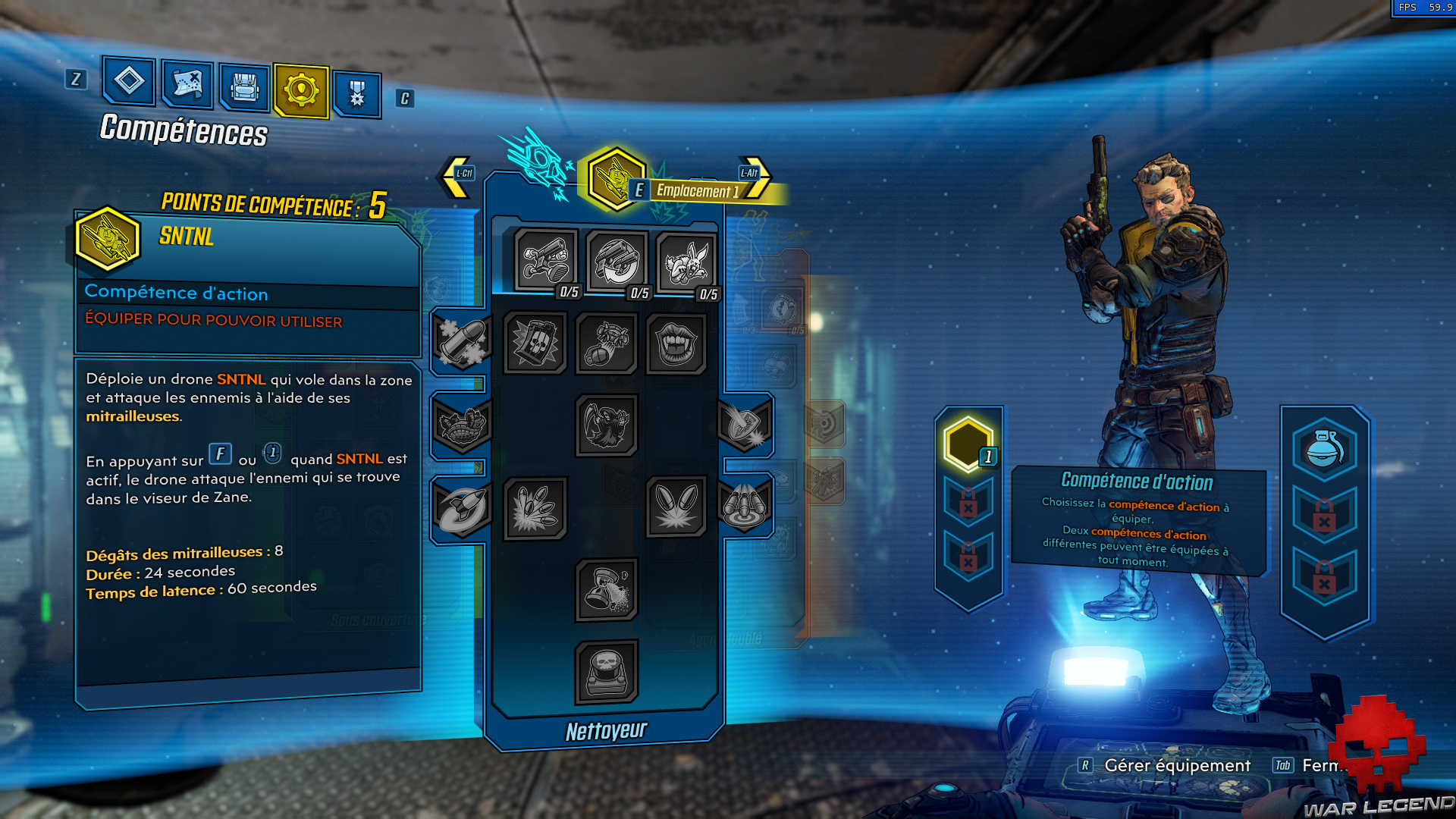 guide borderlands 3 zane