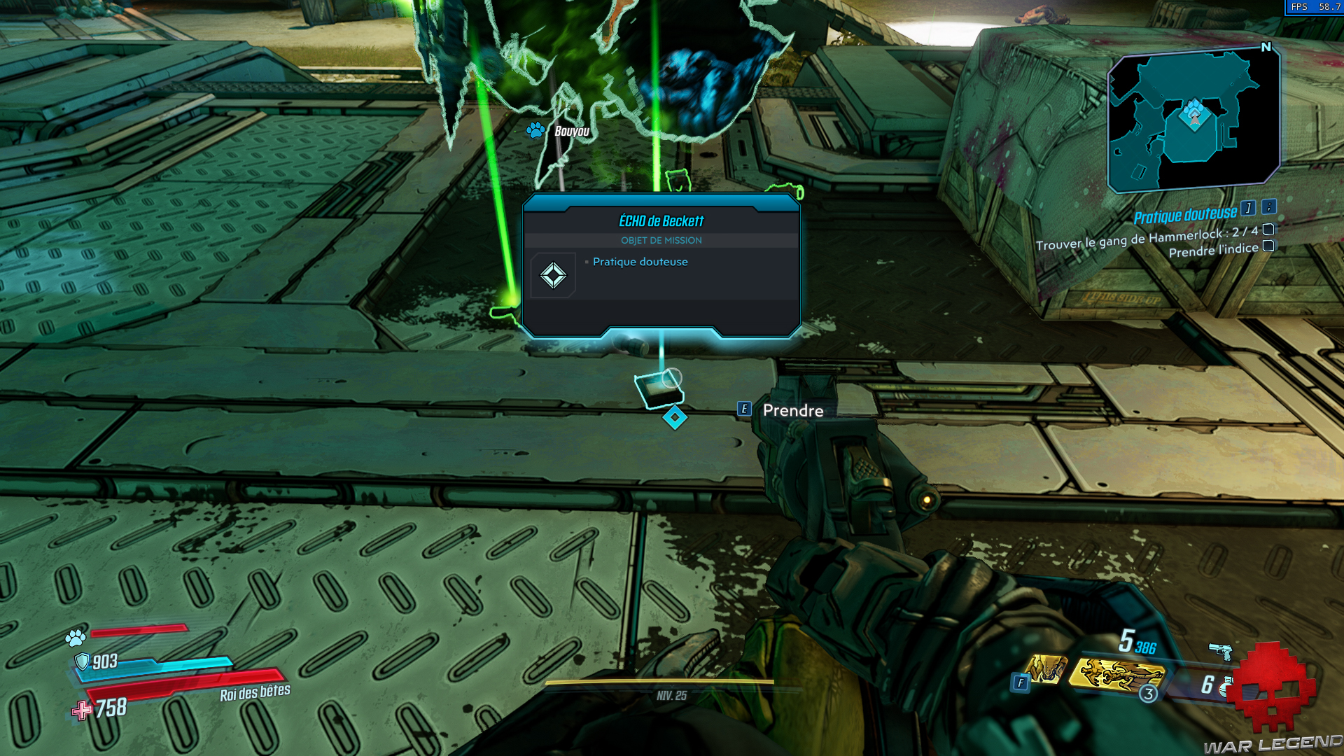 soluce borderlands 3 pratique douteuse