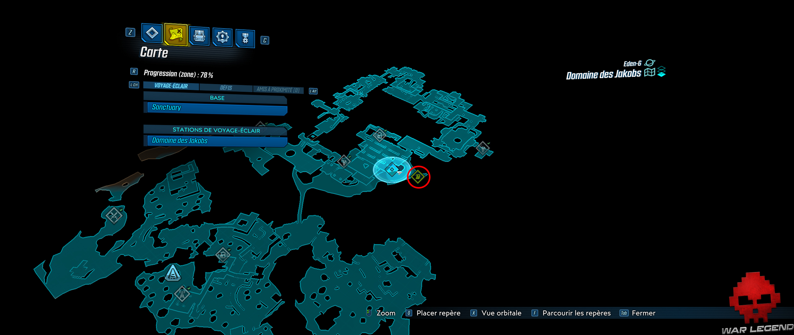 guide borderlands 3 emplacements cachettes de typhon 16