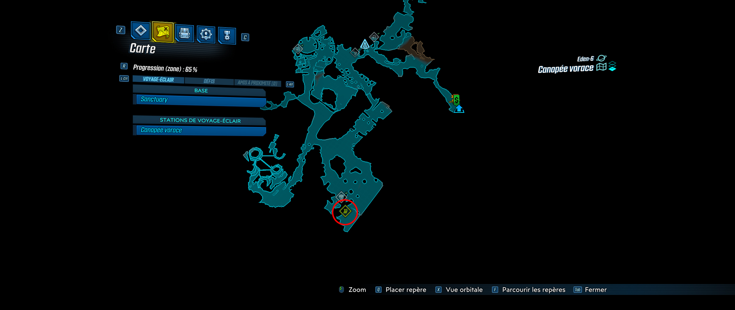 guide borderlands 3 emplacements cachettes de typhon 17