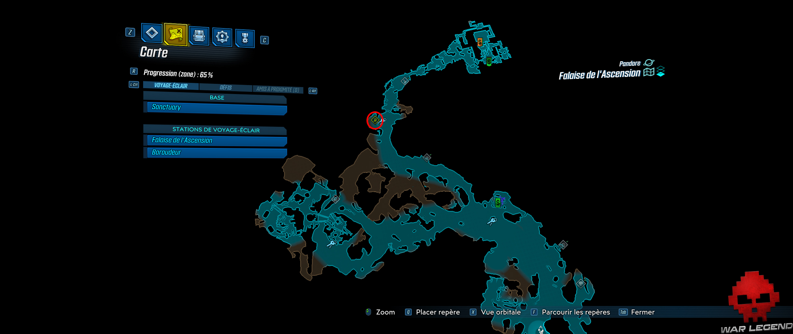 guide borderlands 3 emplacements cachettes de typhon 2