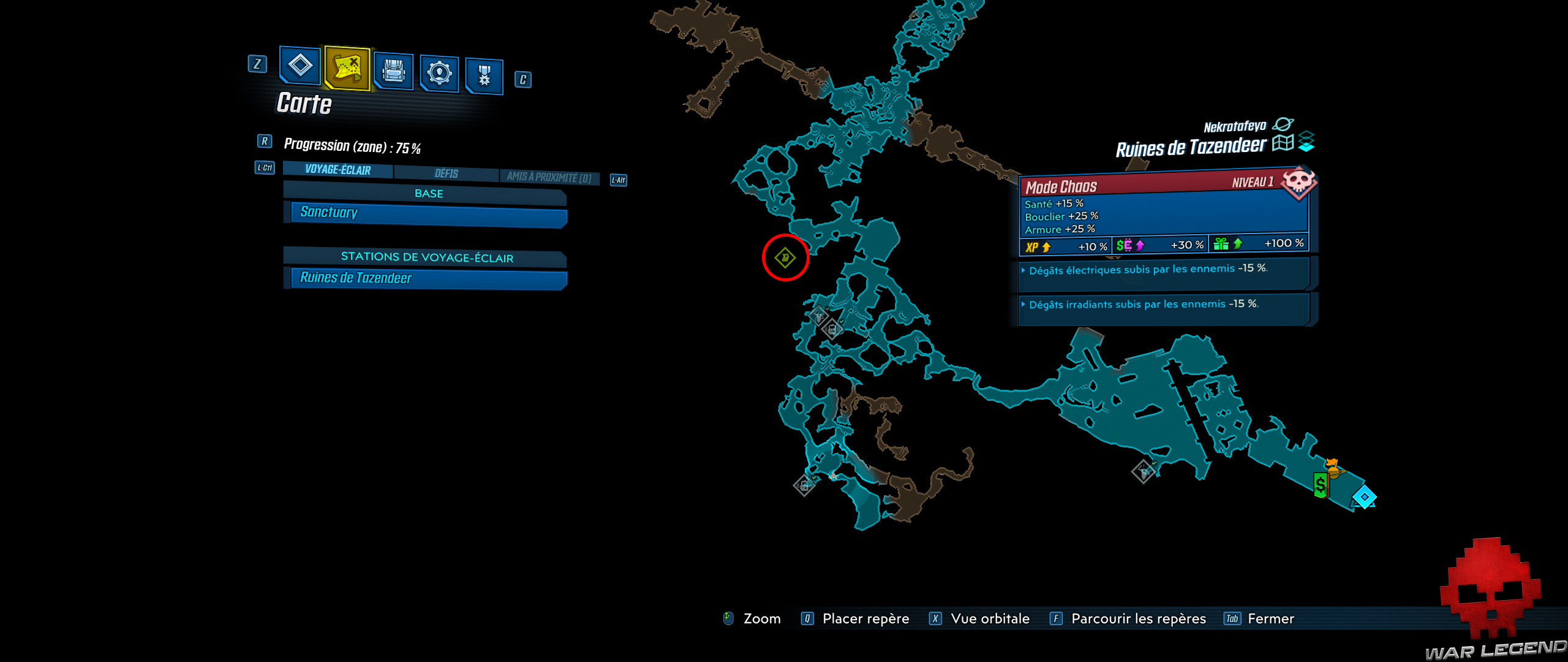 guide borderlands 3 emplacements cachettes de typhon 24