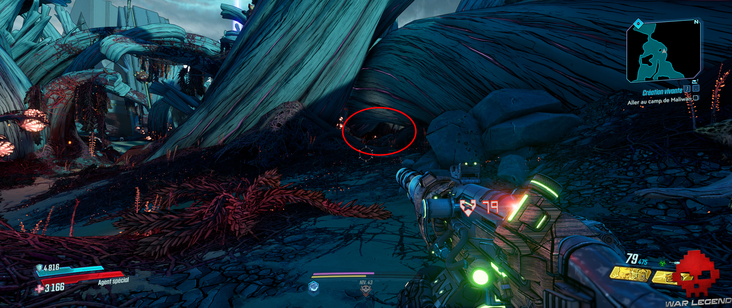 guide borderlands 3 emplacements cachettes de typhon 25