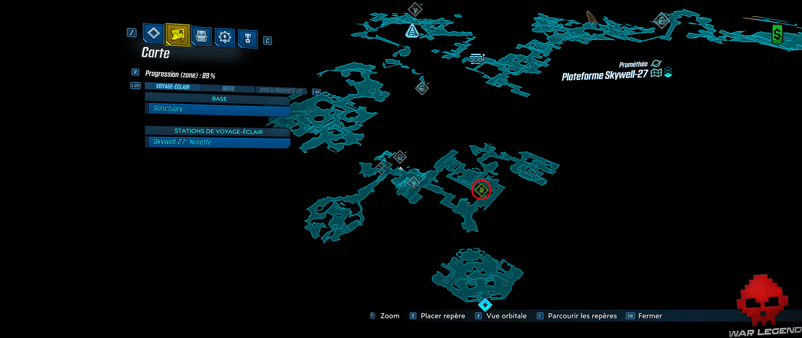 guide borderlands 3 emplacements cachettes de typhon 7