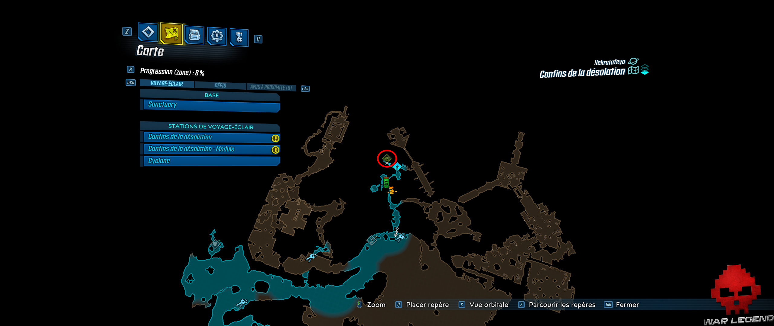 guide borderlands 3 emplacements enregistrements de typhon 107