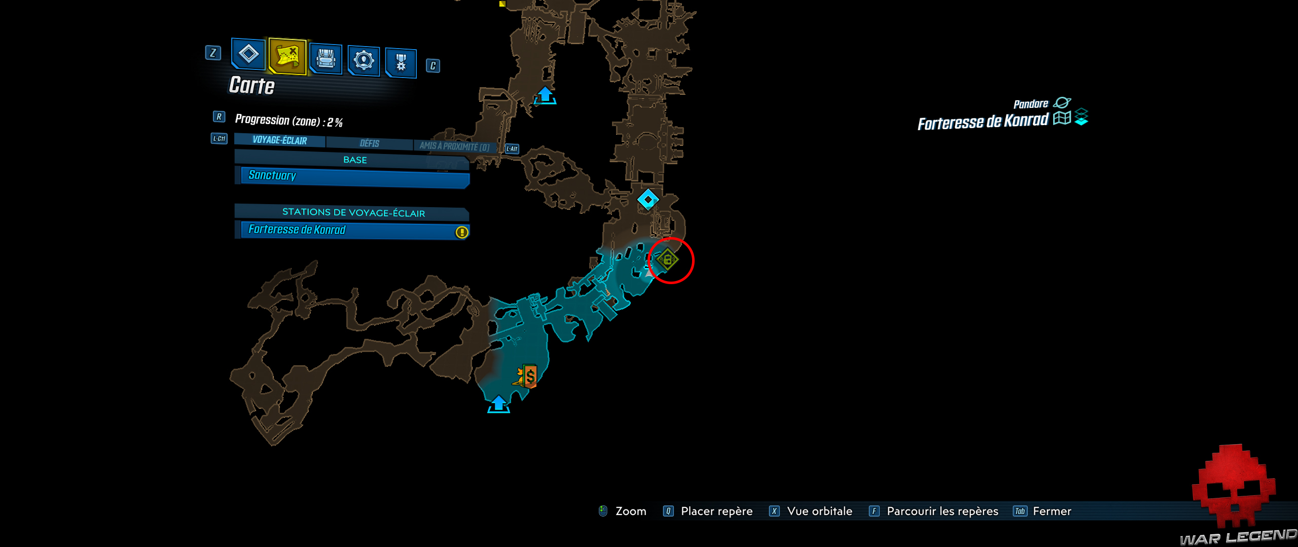 guide borderlands 3 emplacements enregistrements de typhon 109