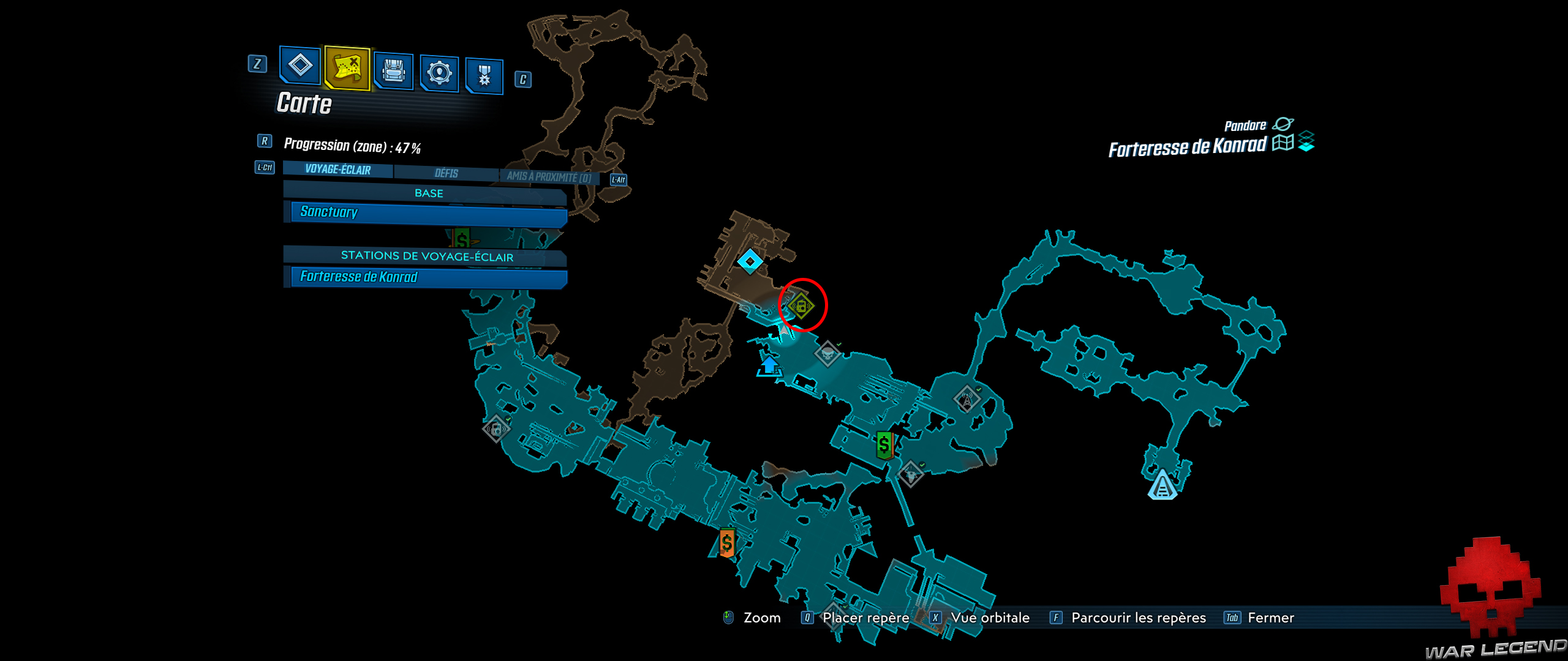 guide borderlands 3 emplacements enregistrements de typhon 111