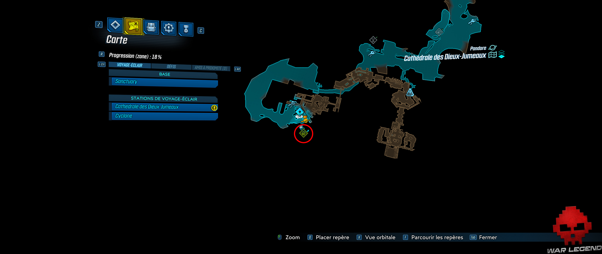 guide borderlands 3 emplacements enregistrements de typhon 119