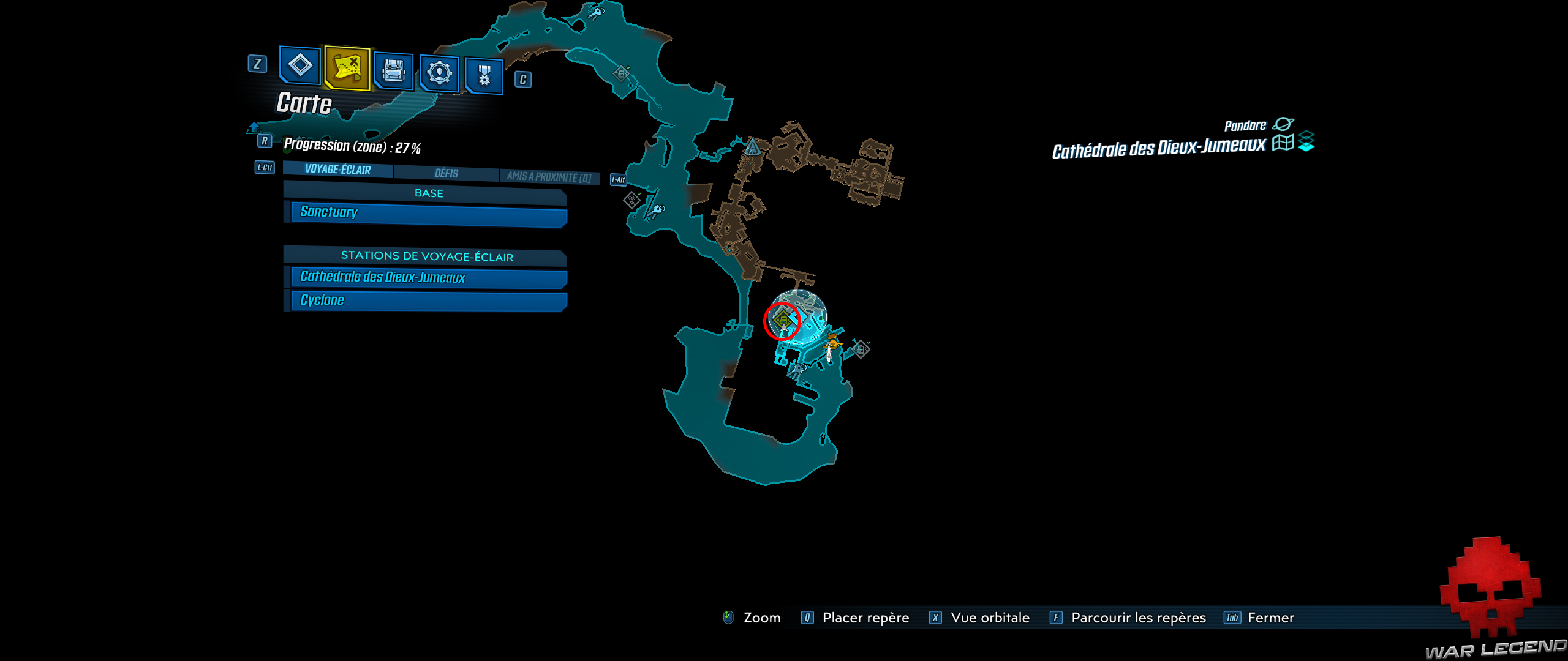 guide borderlands 3 emplacements enregistrements de typhon 120