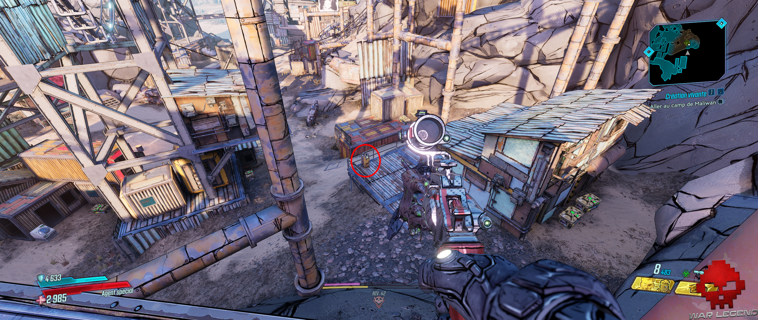 guide borderlands 3 emplacements enregistrements de typhon 129