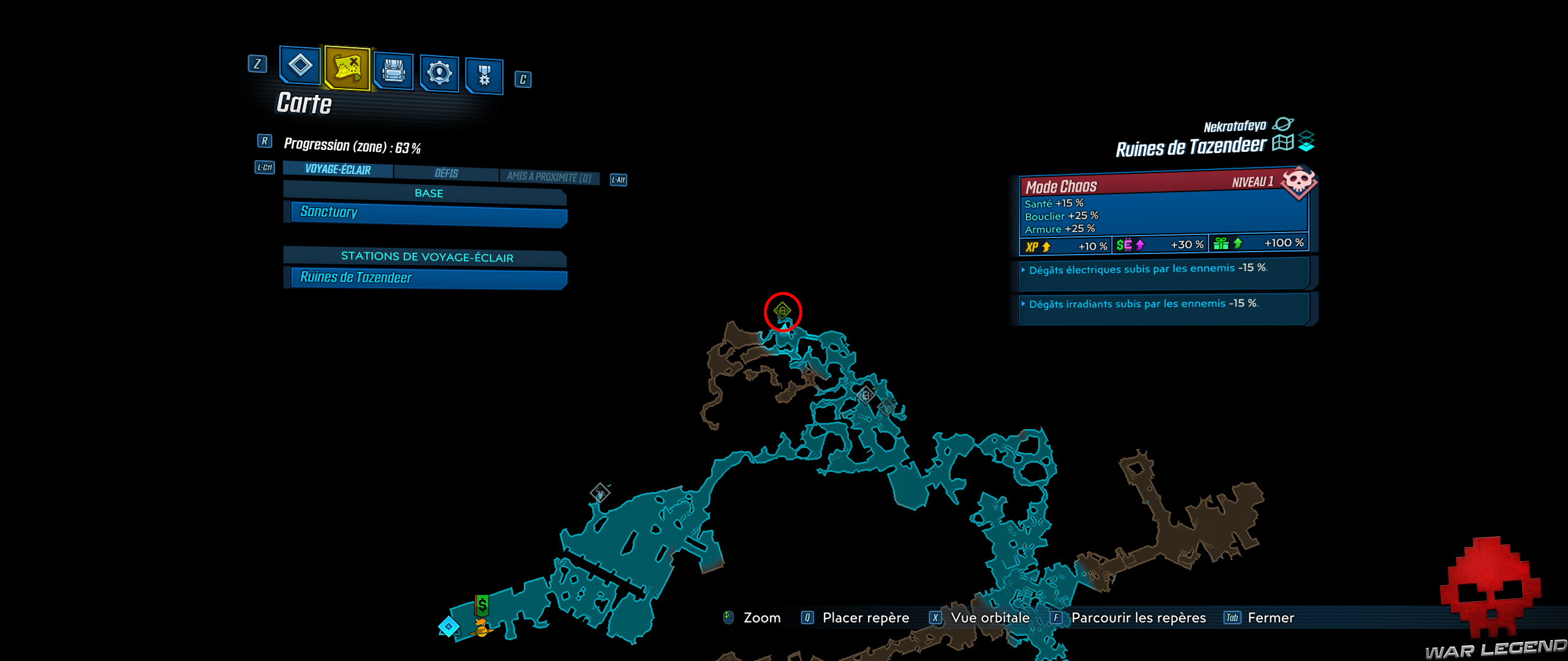 guide borderlands 3 emplacements enregistrements de typhon 130