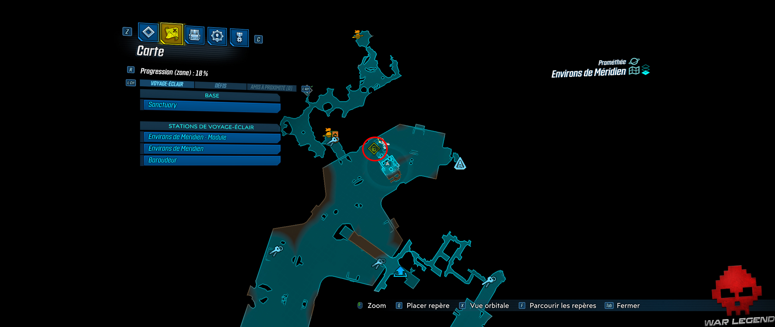 guide borderlands 3 emplacements enregistrements de typhon 14-1