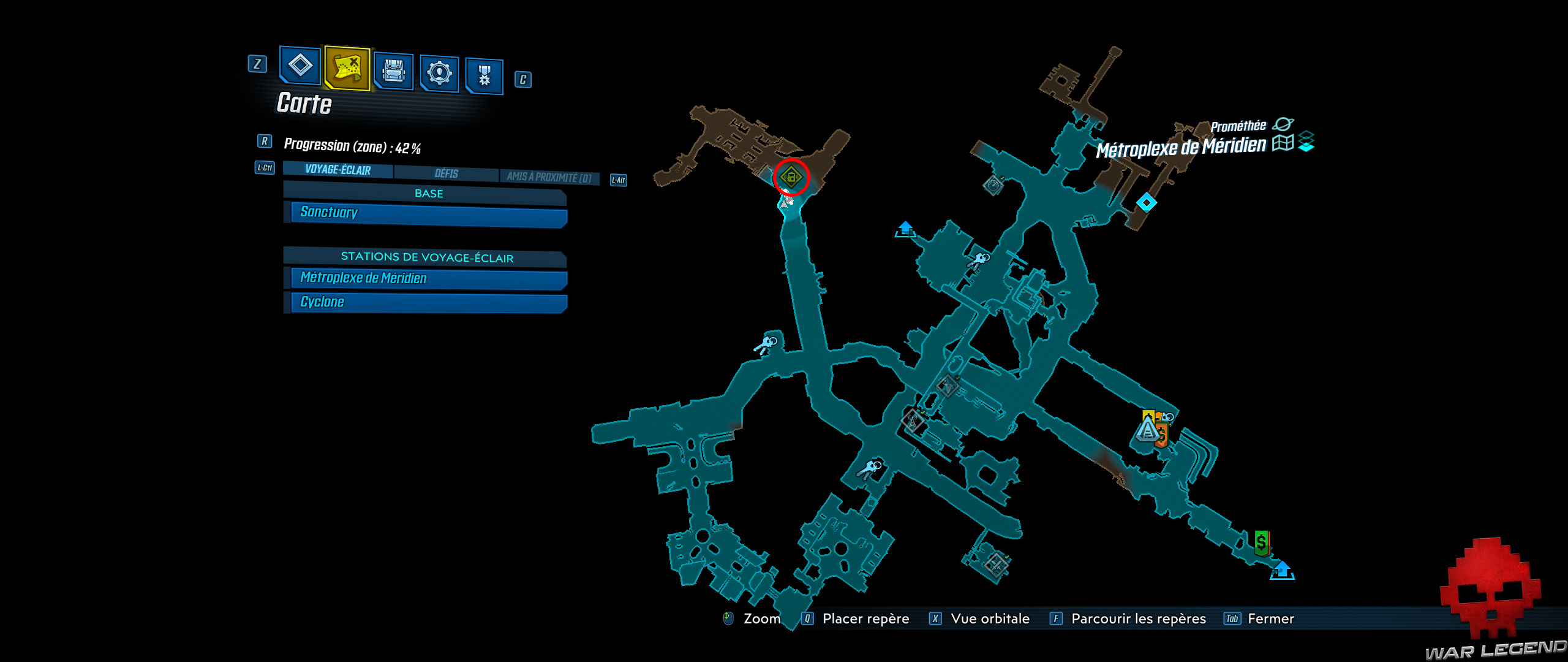 guide borderlands 3 emplacements enregistrements de typhon 24