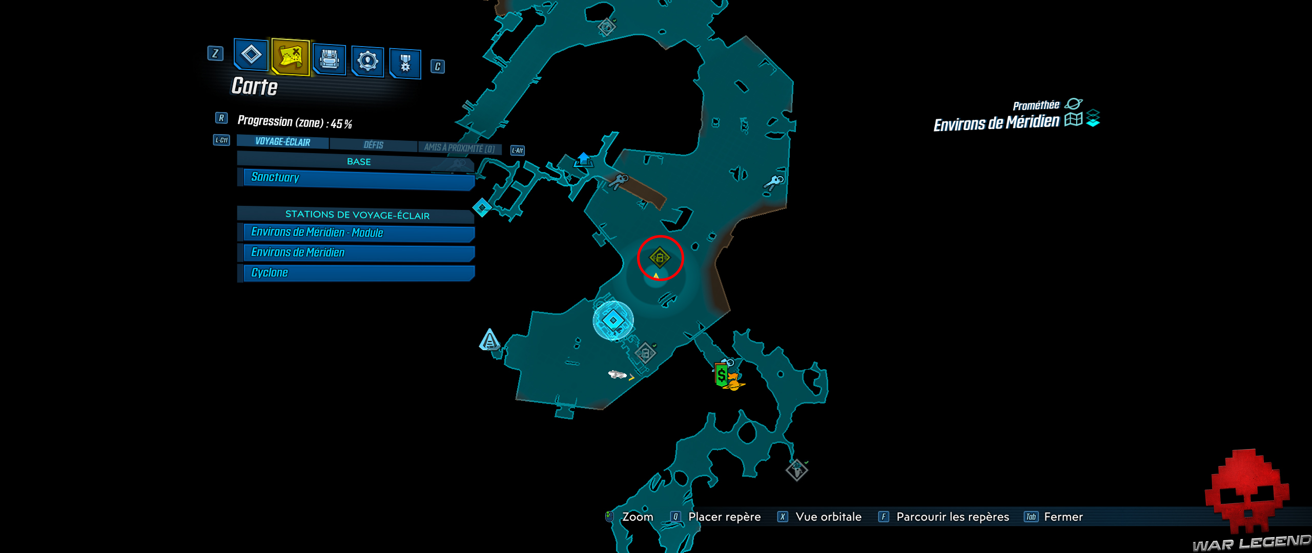 guide borderlands 3 emplacements enregistrements de typhon 52