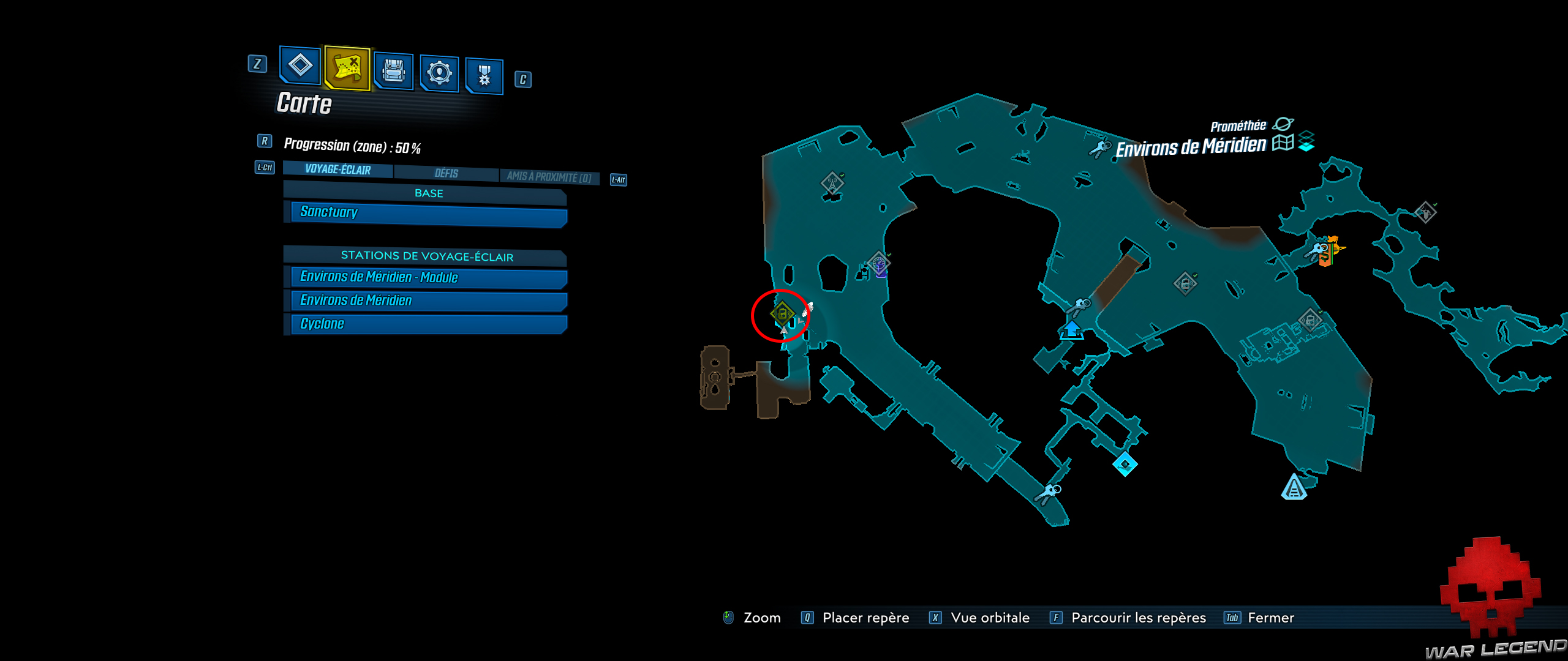 guide borderlands 3 emplacements enregistrements de typhon 54