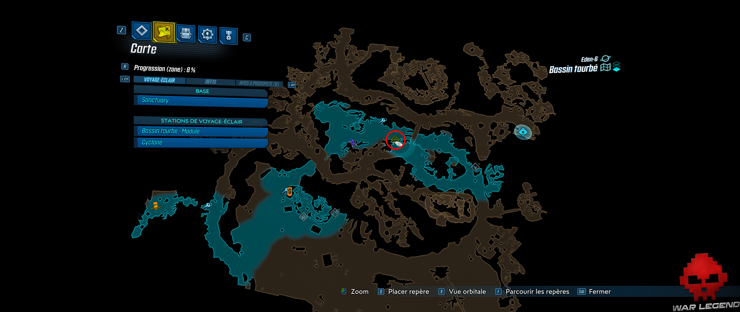 guide borderlands 3 emplacements enregistrements de typhon 62