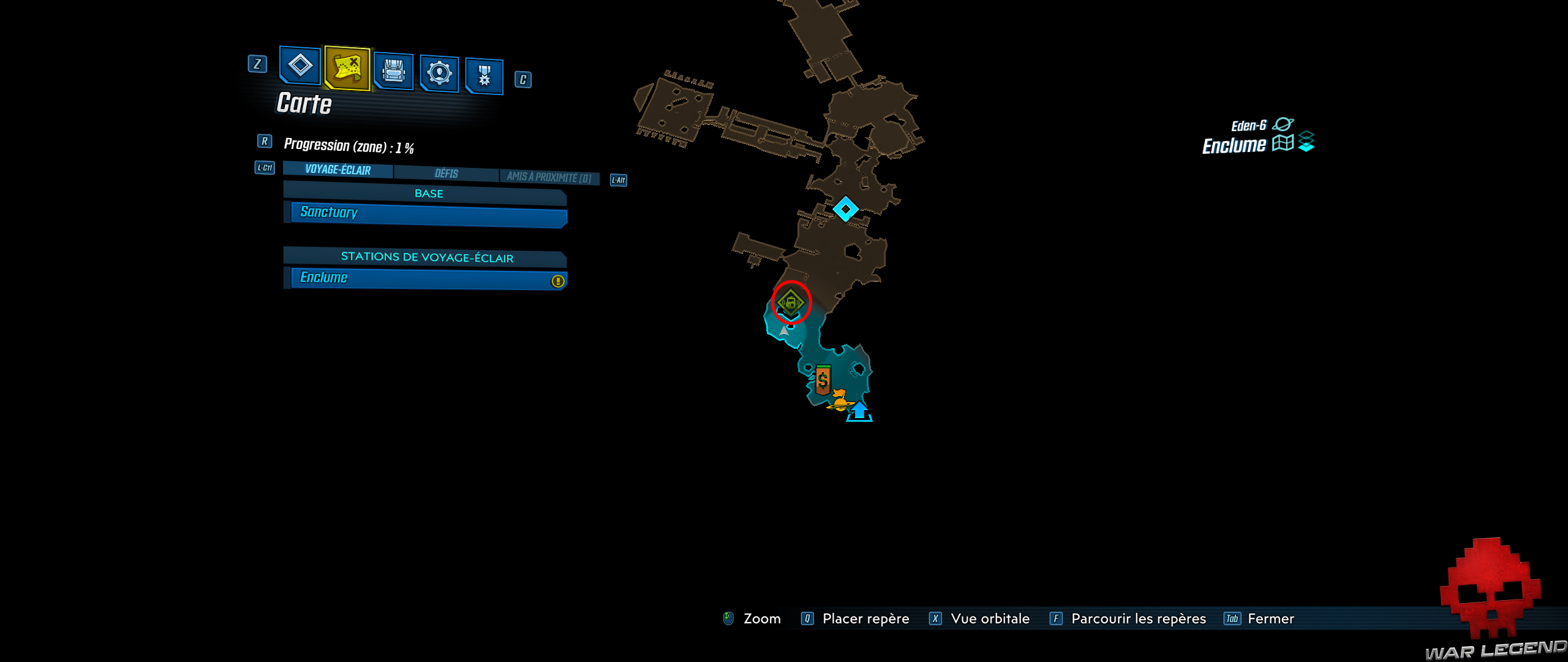 guide borderlands 3 emplacements enregistrements de typhon 64