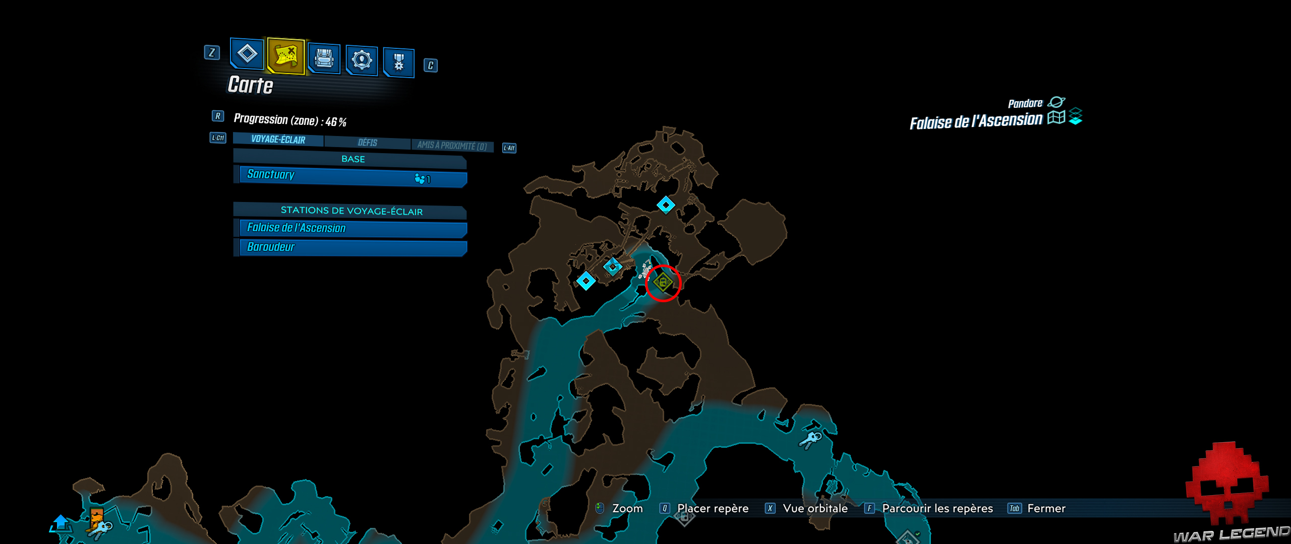 guide borderlands 3 emplacements enregistrements de typhon 7