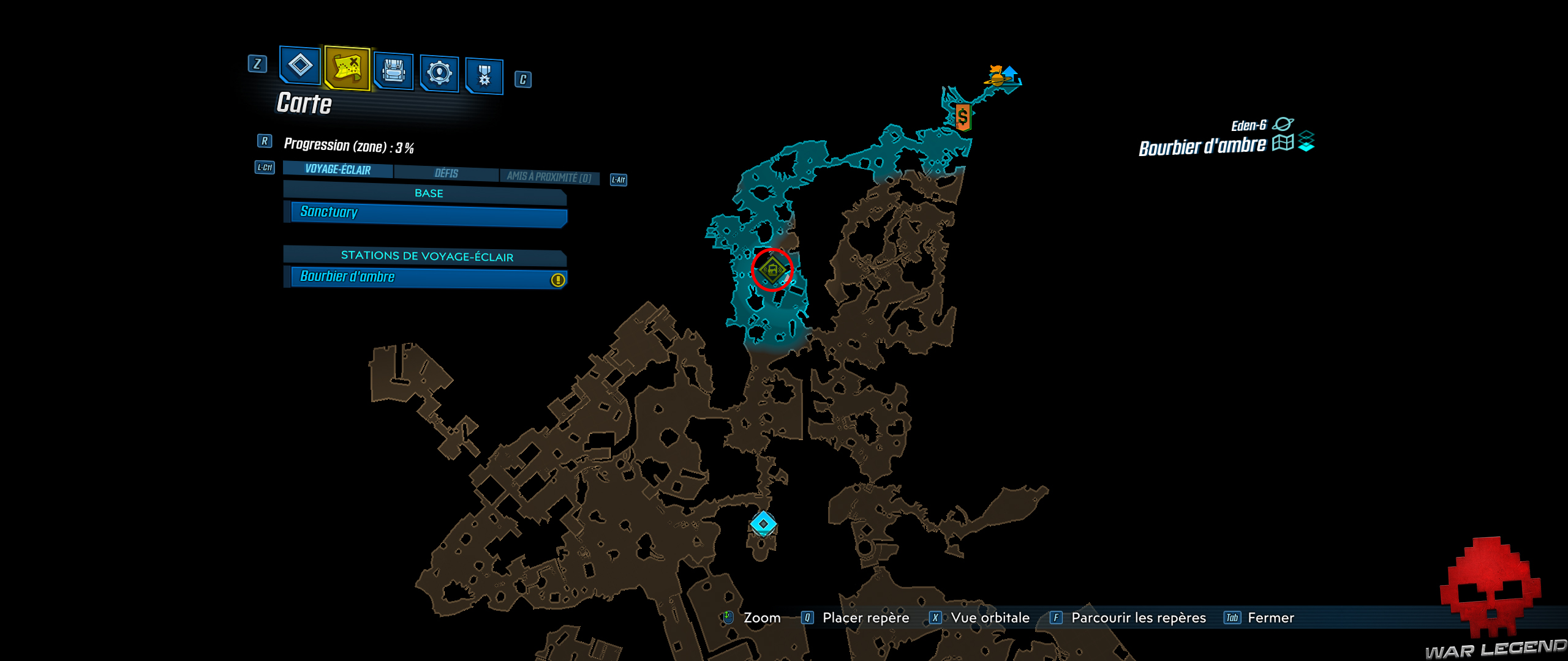 guide borderlands 3 emplacements enregistrements de typhon 85