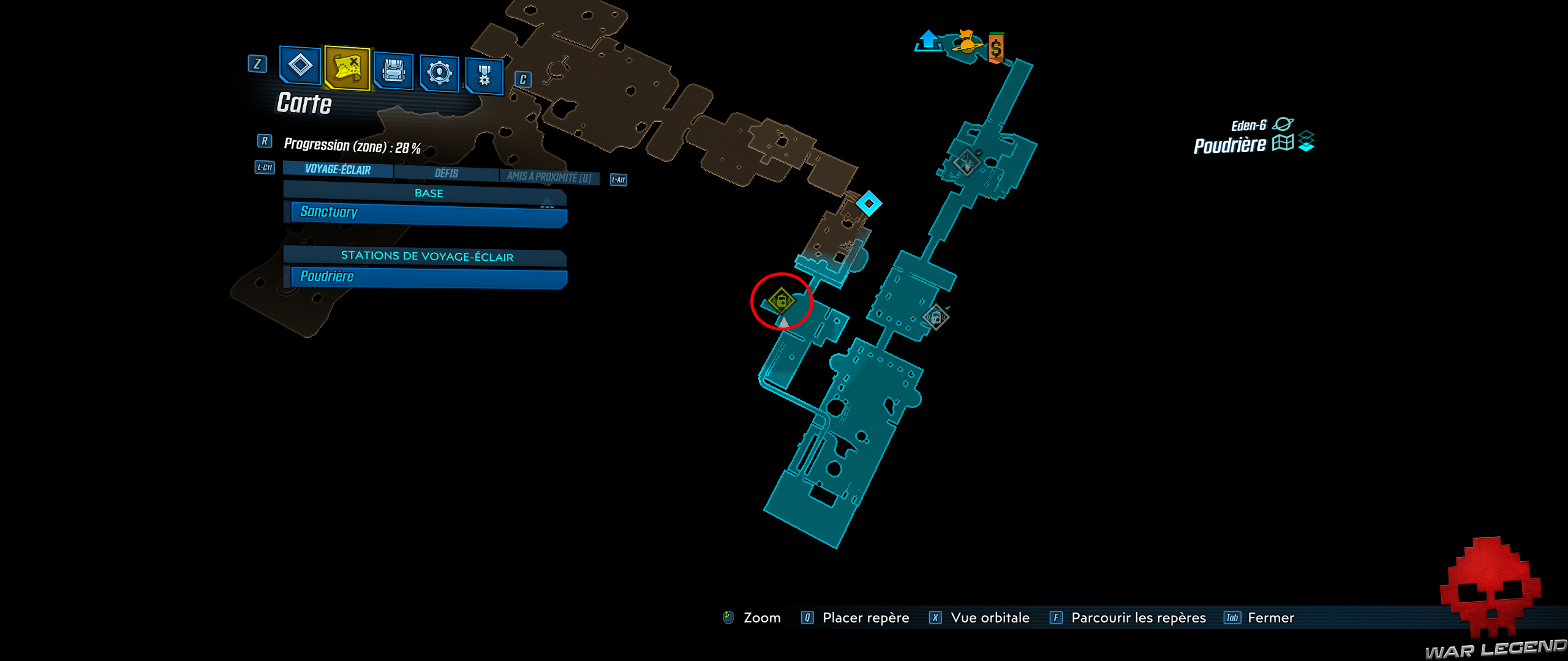 guide borderlands 3 emplacements enregistrements de typhon 97