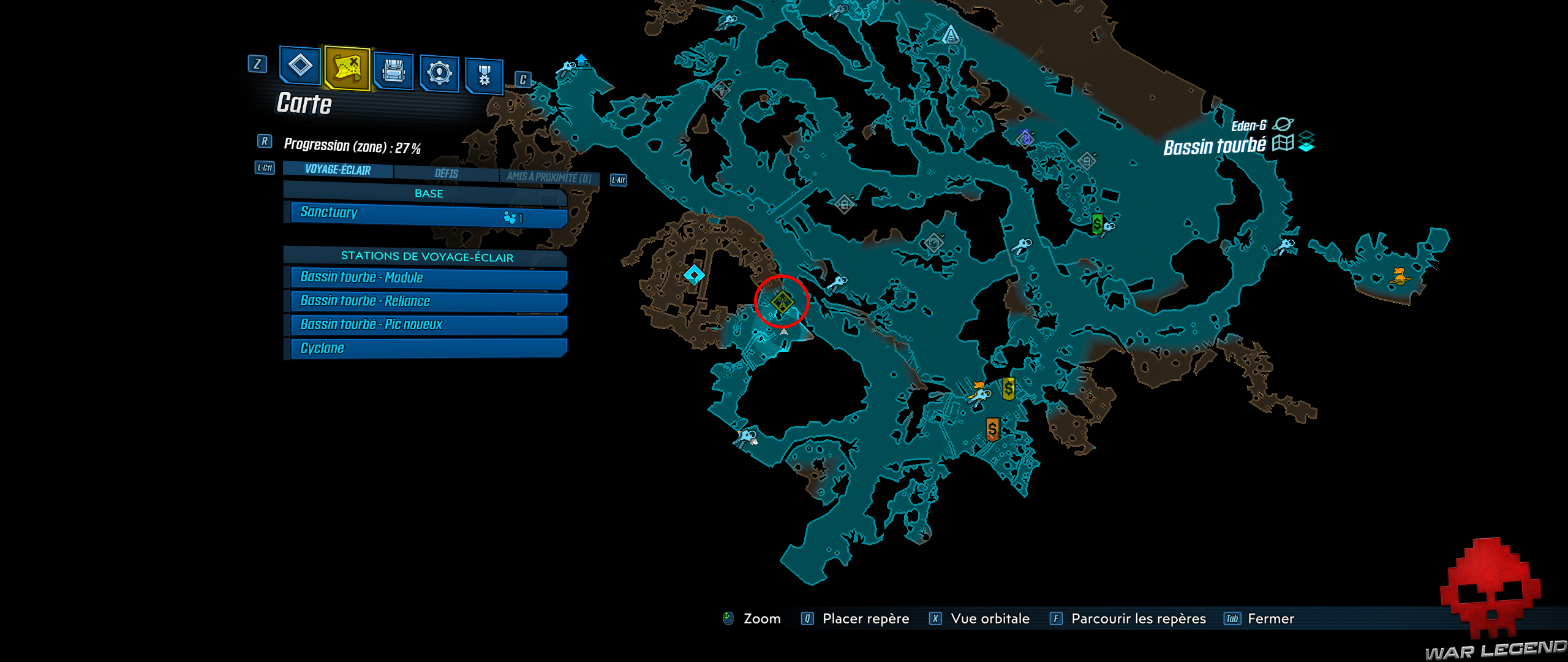 guide borderlands 3 emplacements radios écarlates 24