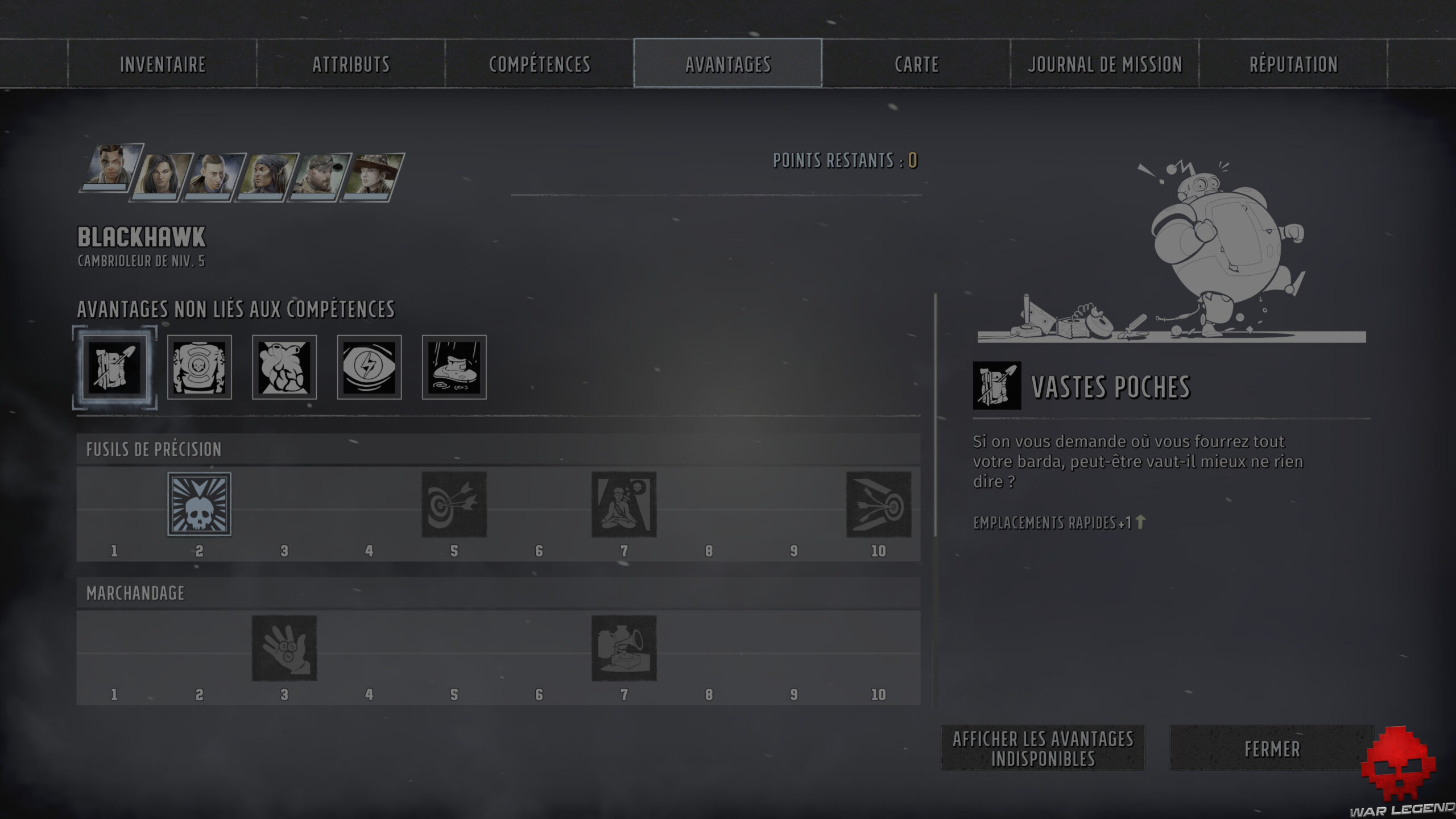 guide débutant wasteland 3