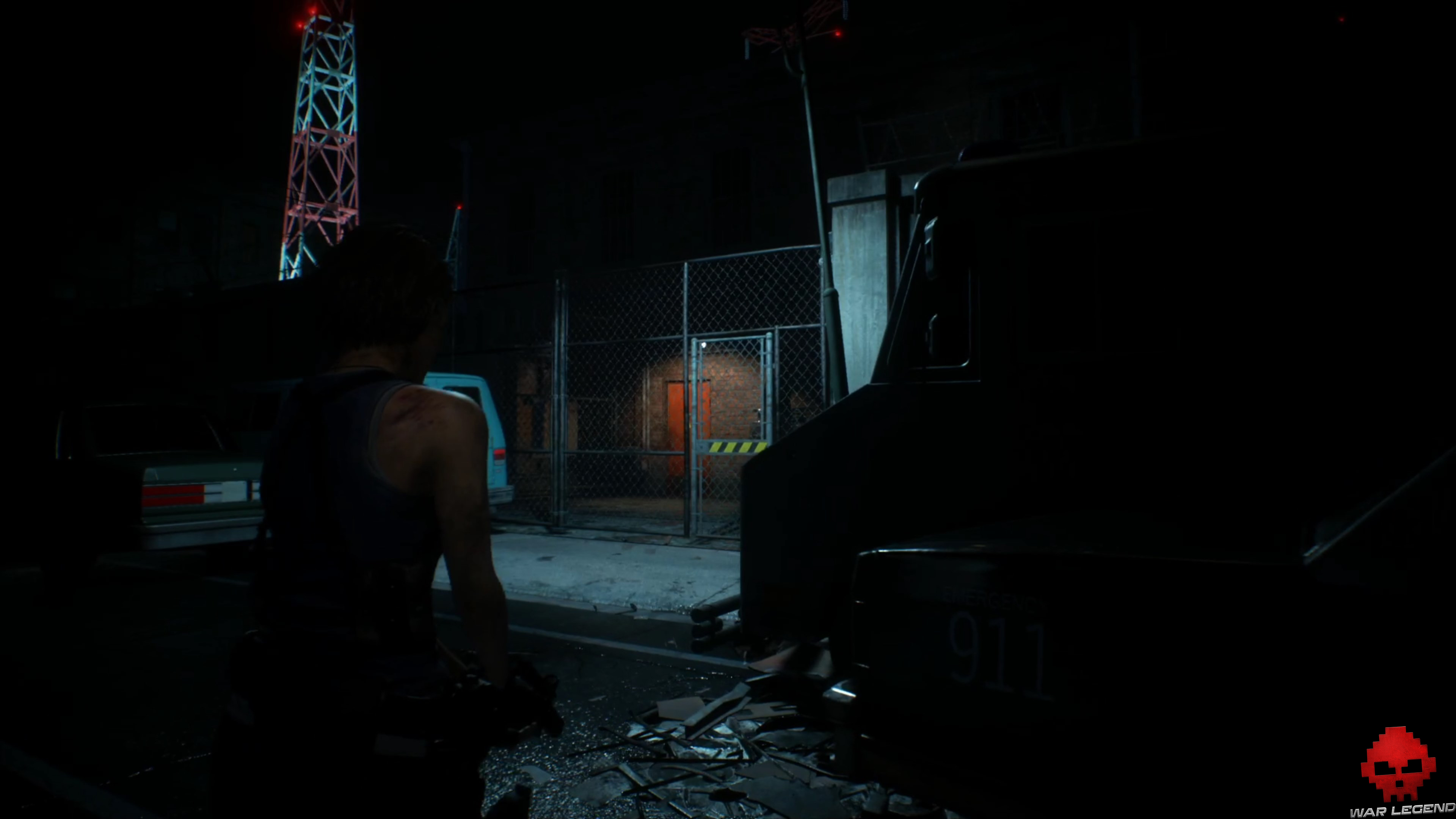 resident evil 3 - entrée centrale électrique