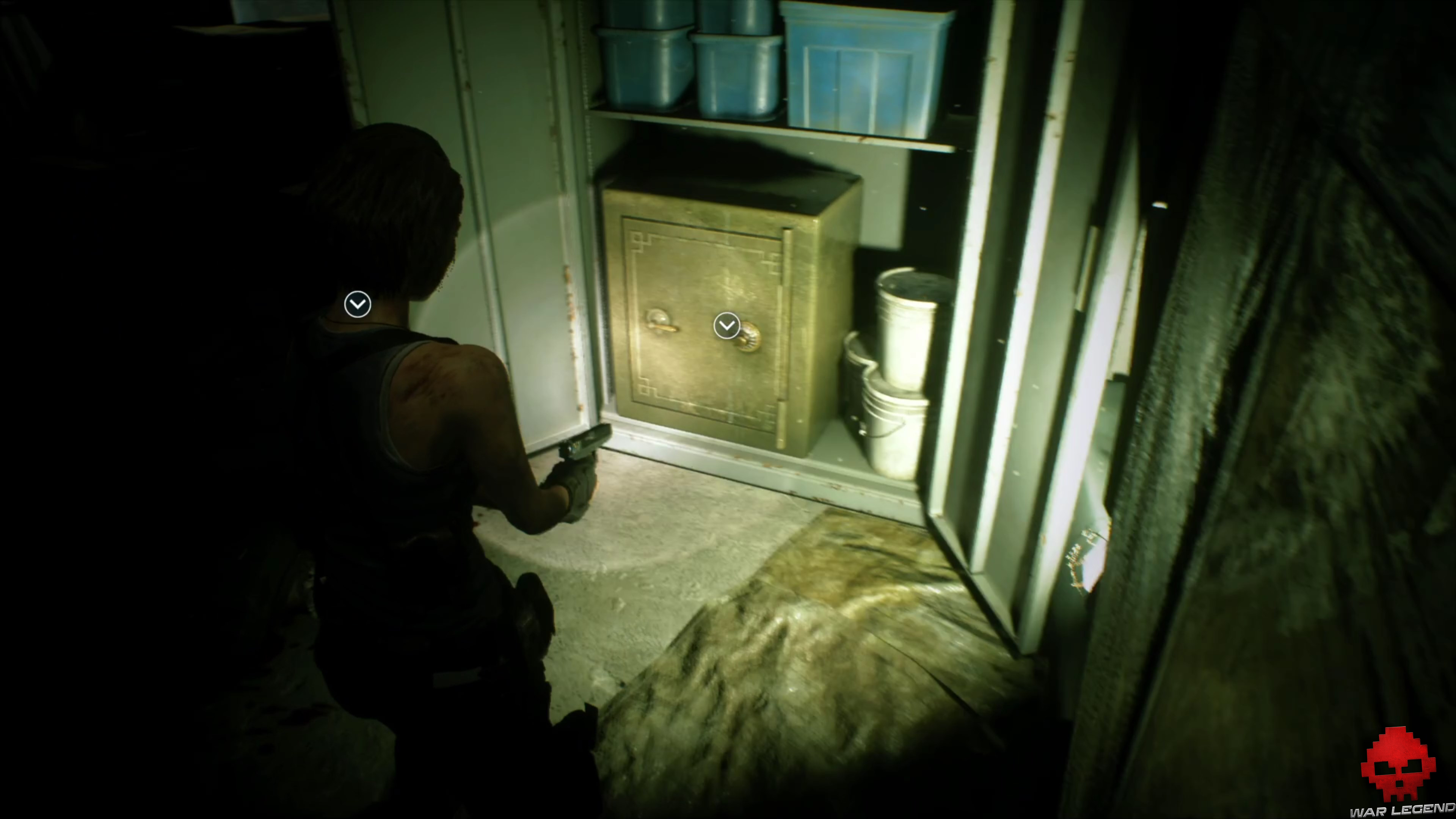 resident evil 3 - coffre du pharmacien