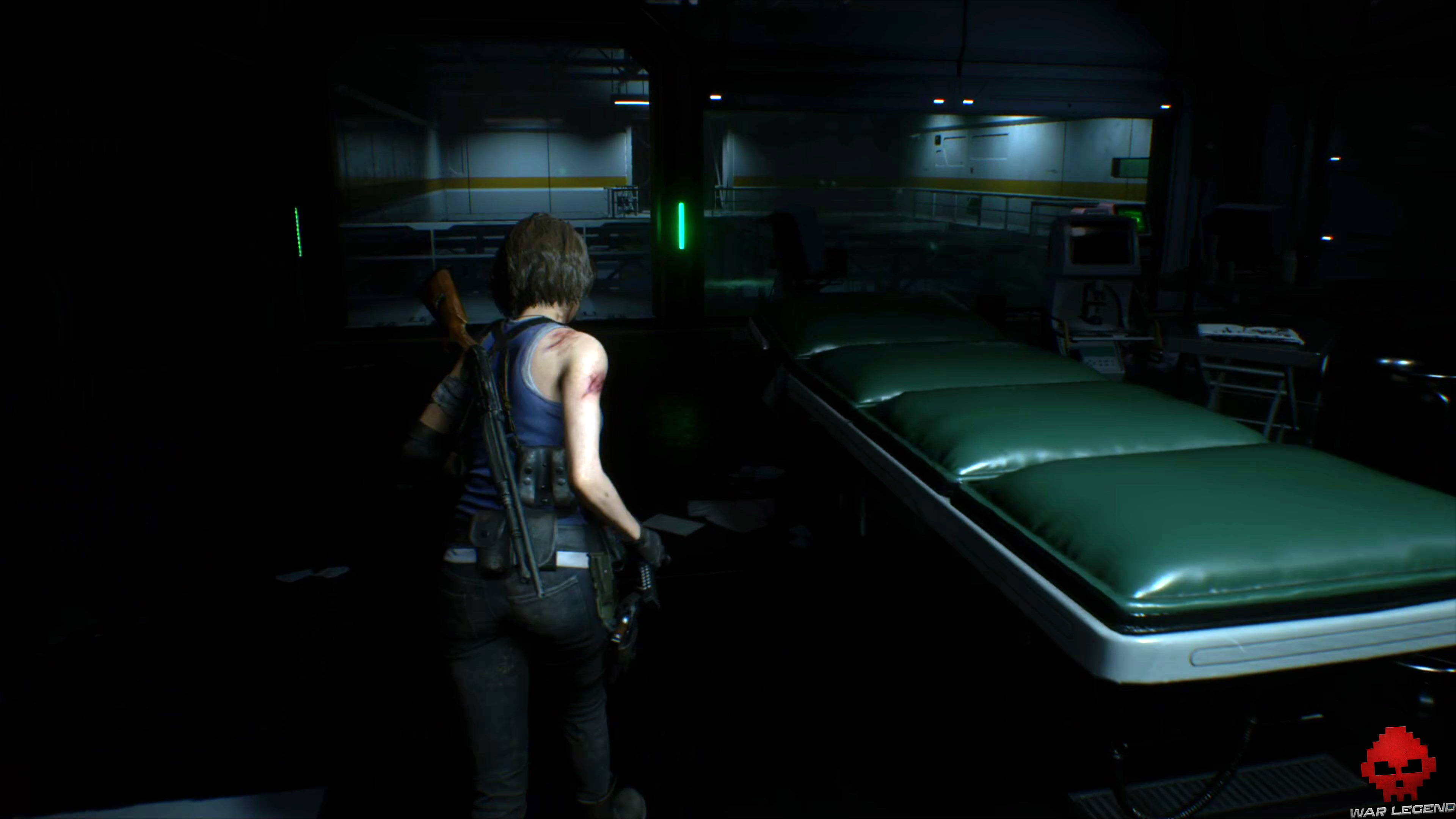 Resident Evil 3 - salle de préparation du vaccin