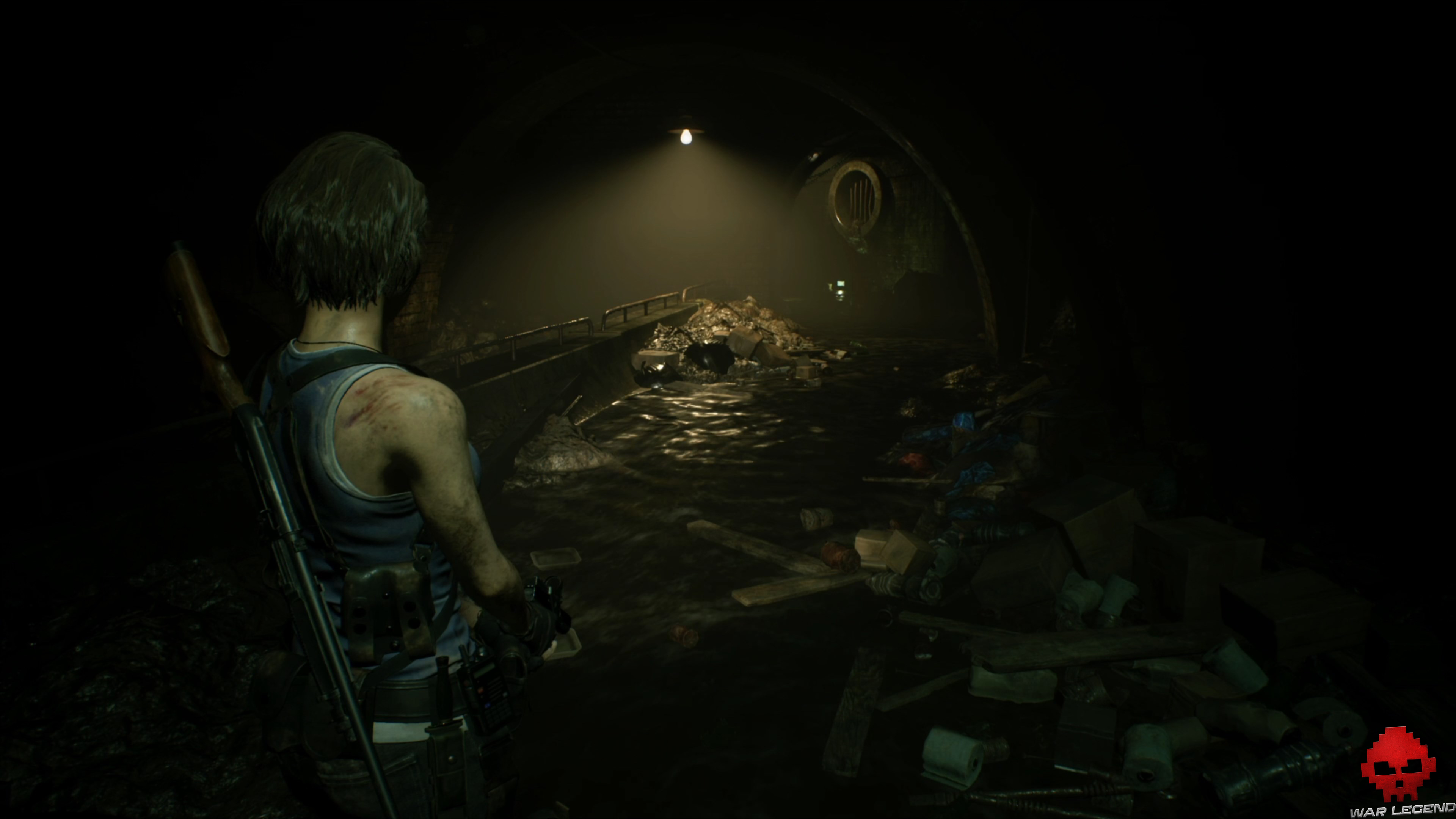 Jill dans les égouts - Resident Evil 3