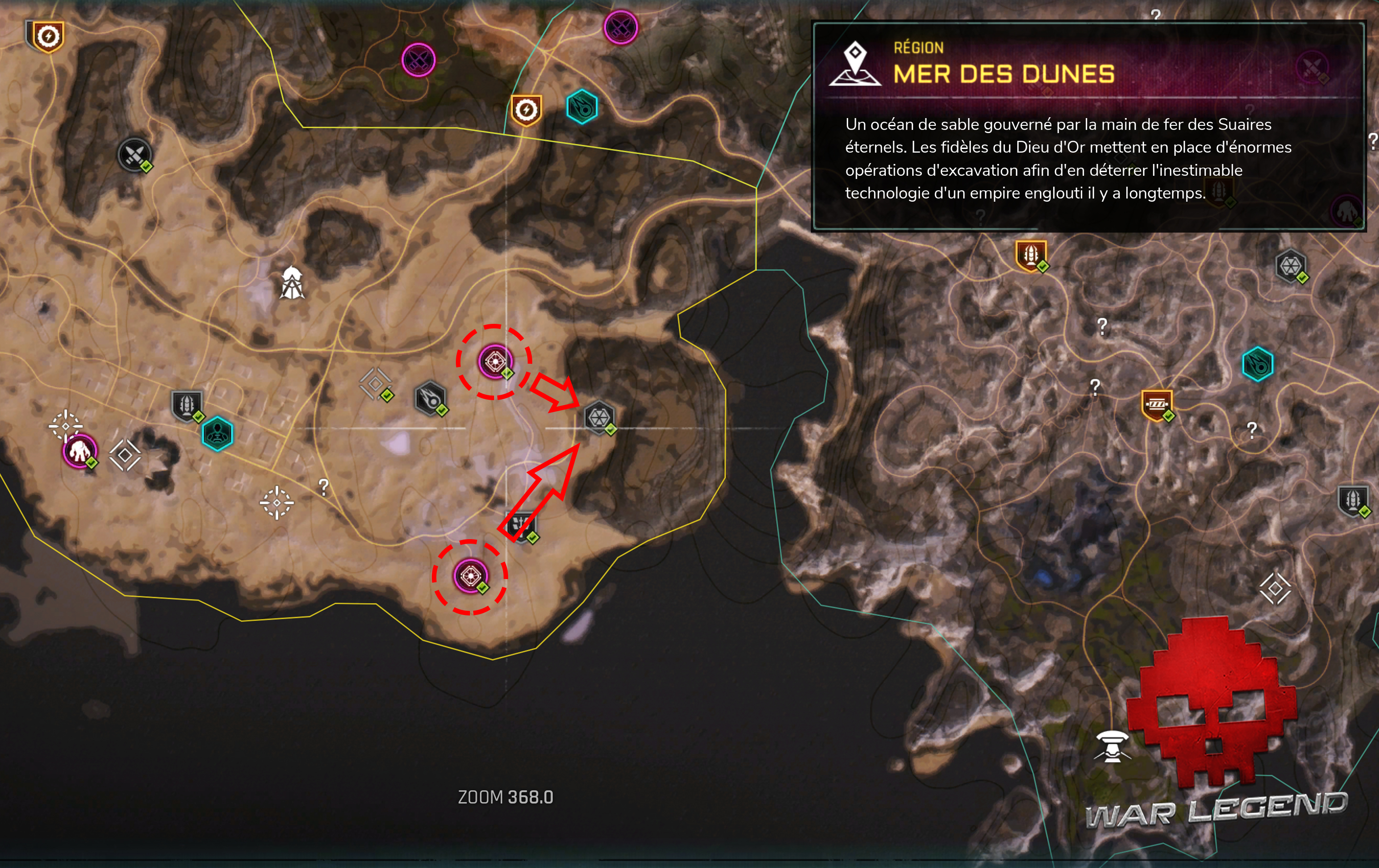 Guide RAGE 2 - Arche de la Mer des dunes