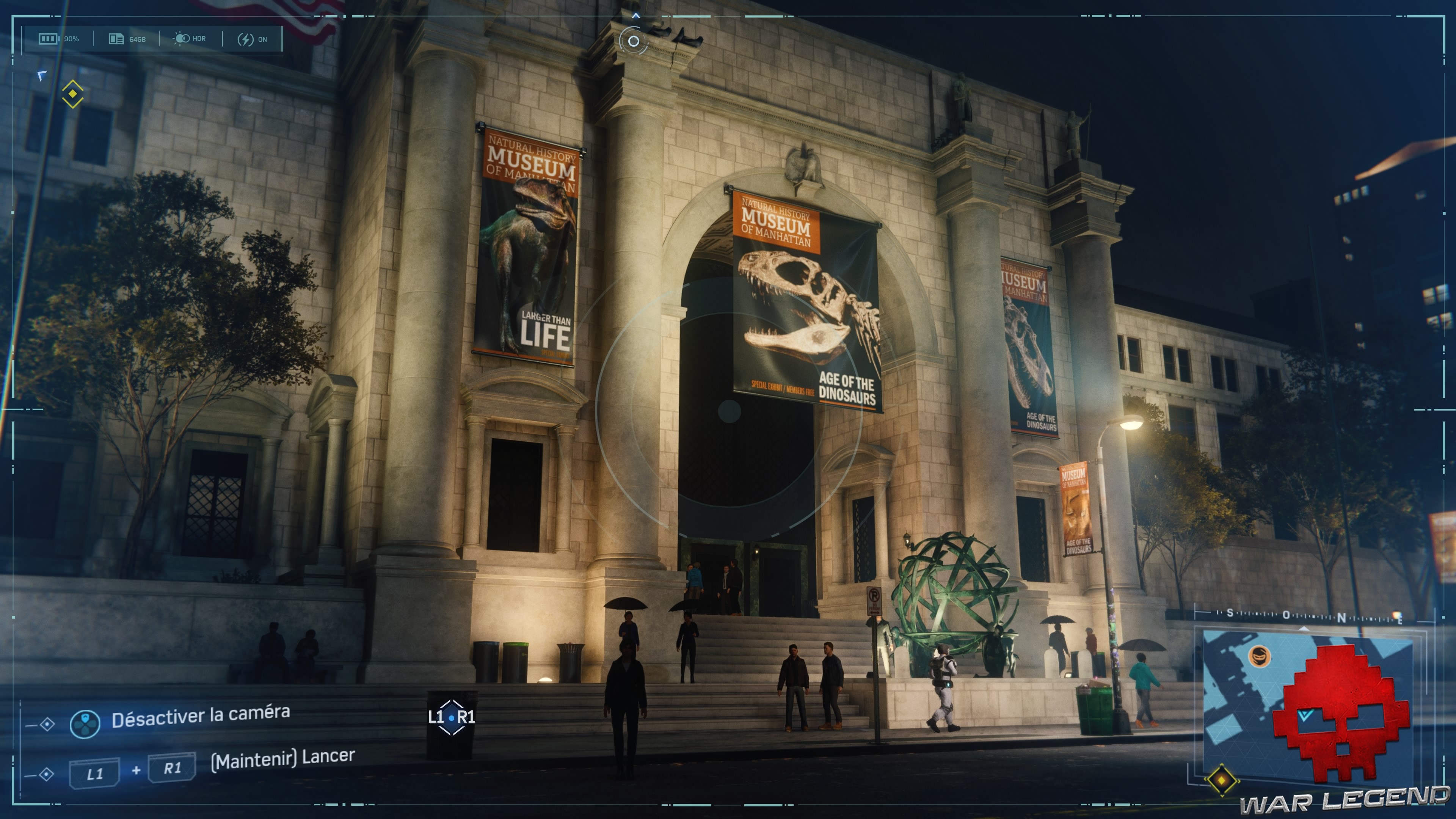 Spider-Man Monuments Upper West Side Muséum d'histoire naturelle photo