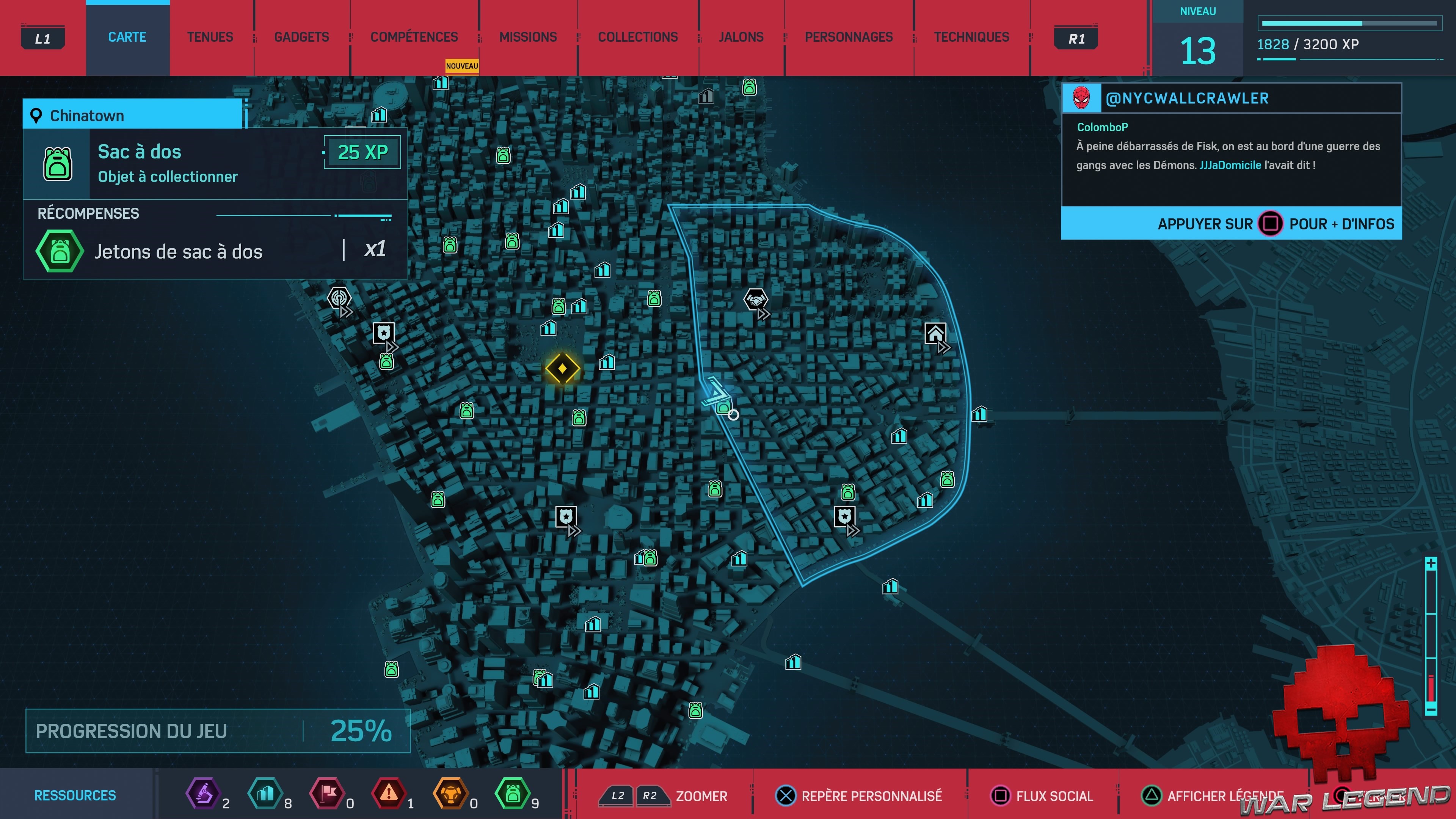 Spider-Man sacs à dos Chinatown 4