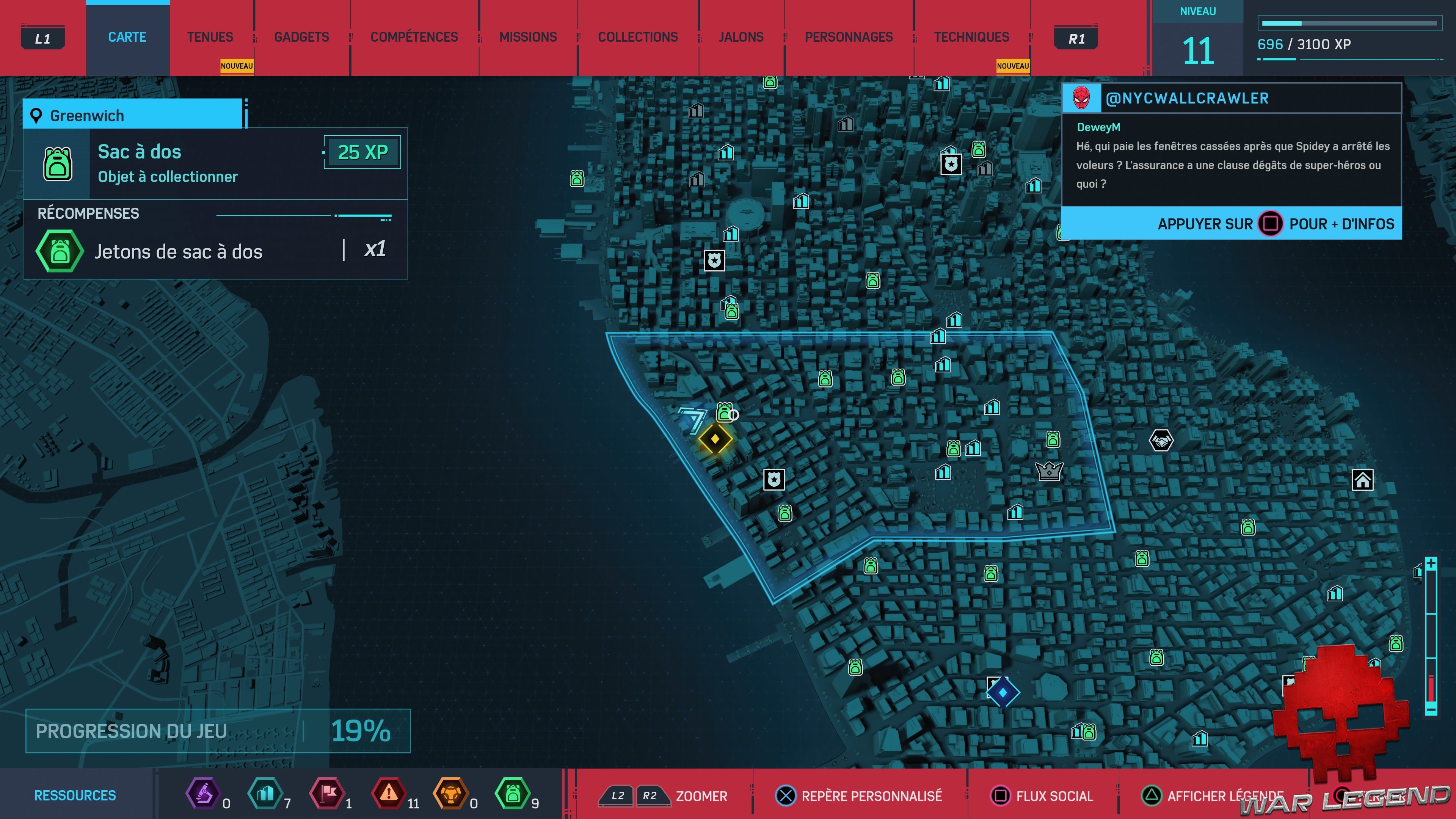 Spider-Man sacs à dos Greenwich 1