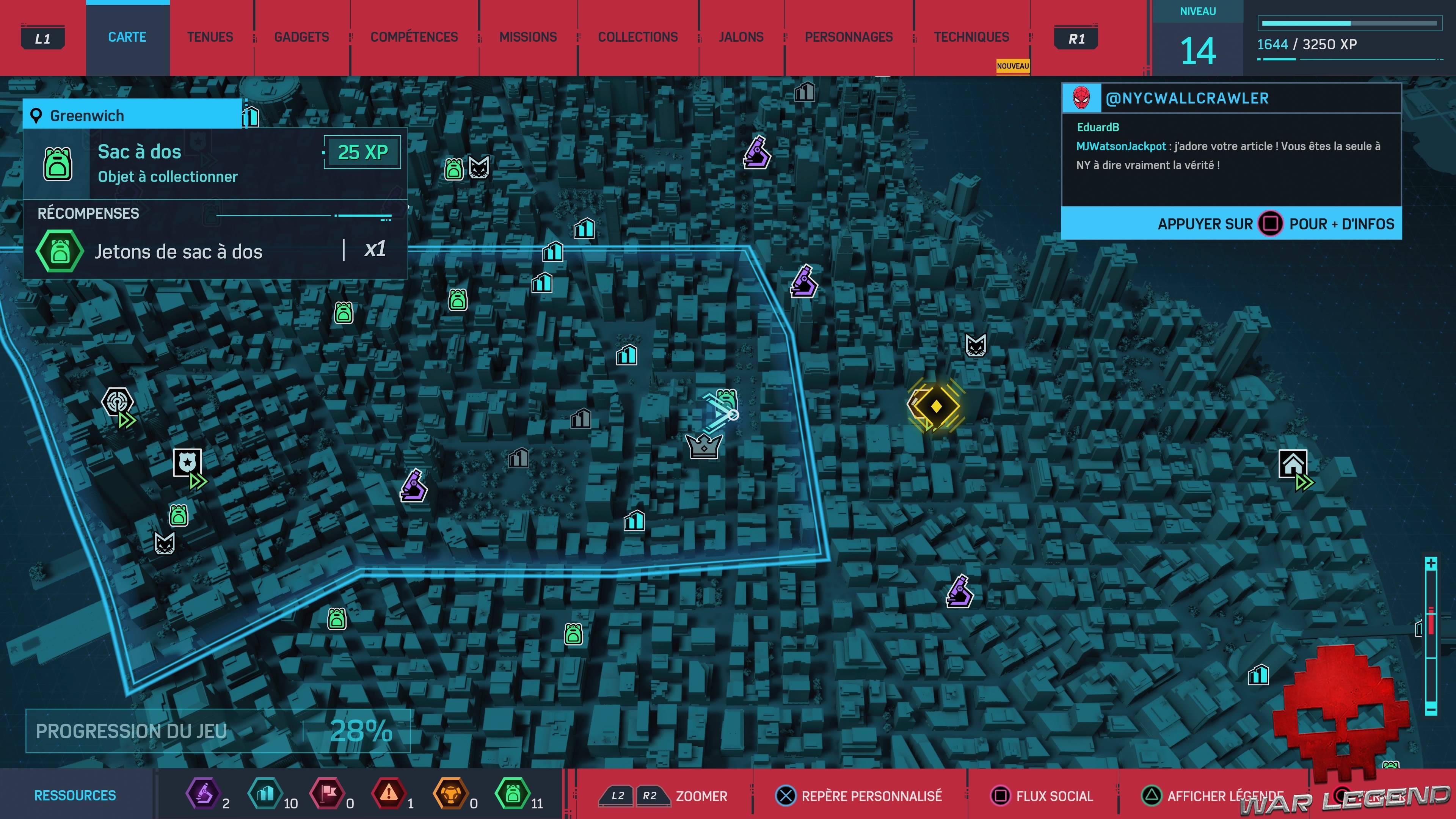 Spider-Man sacs à dos Greenwich 3