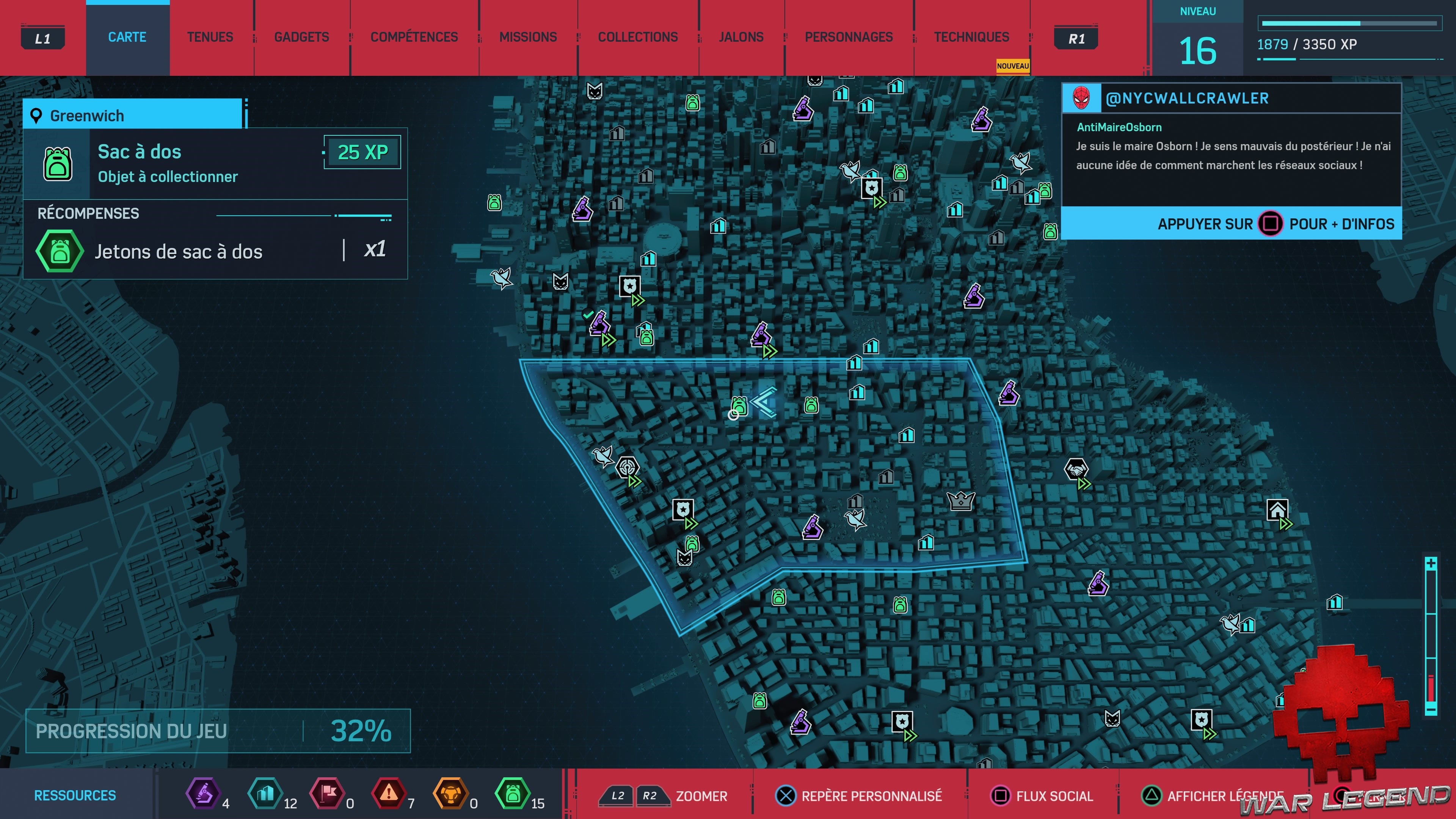 Spider-Man sacs à dos Greenwich 4