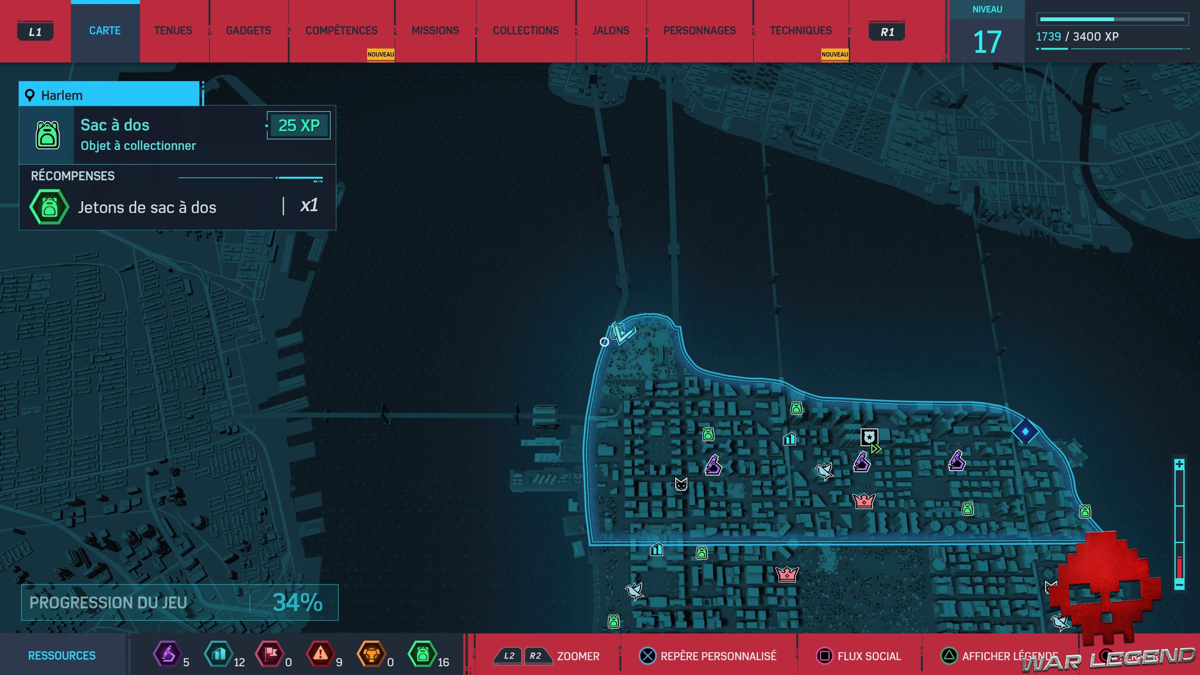 Spider-Man sacs à dos Harlem 1