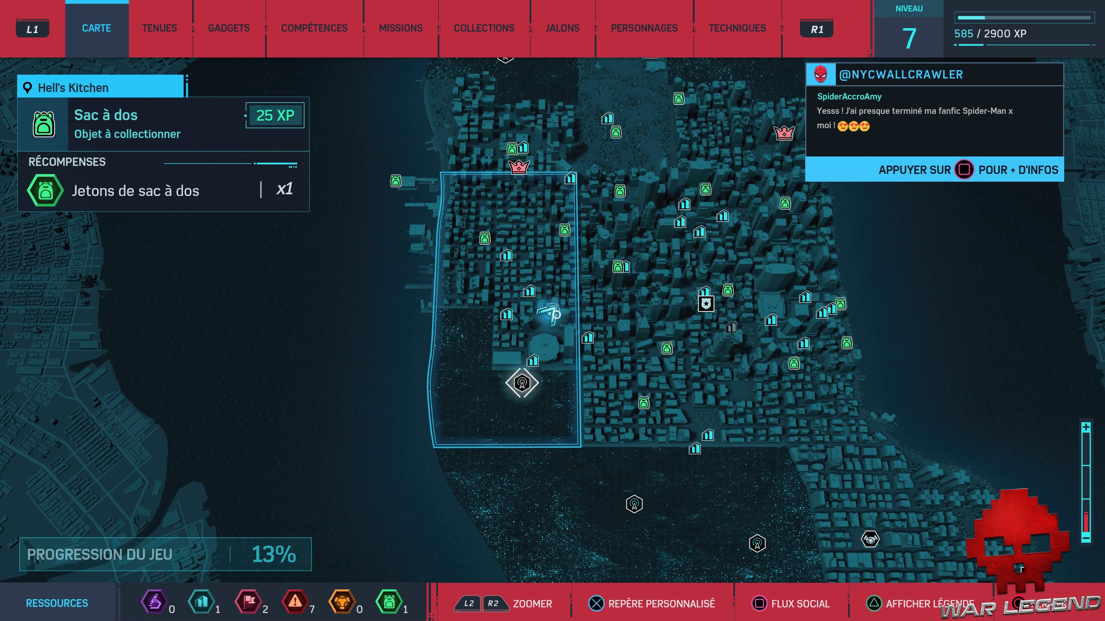 Spider-Man sacs à dos Hell's Kitchen 1