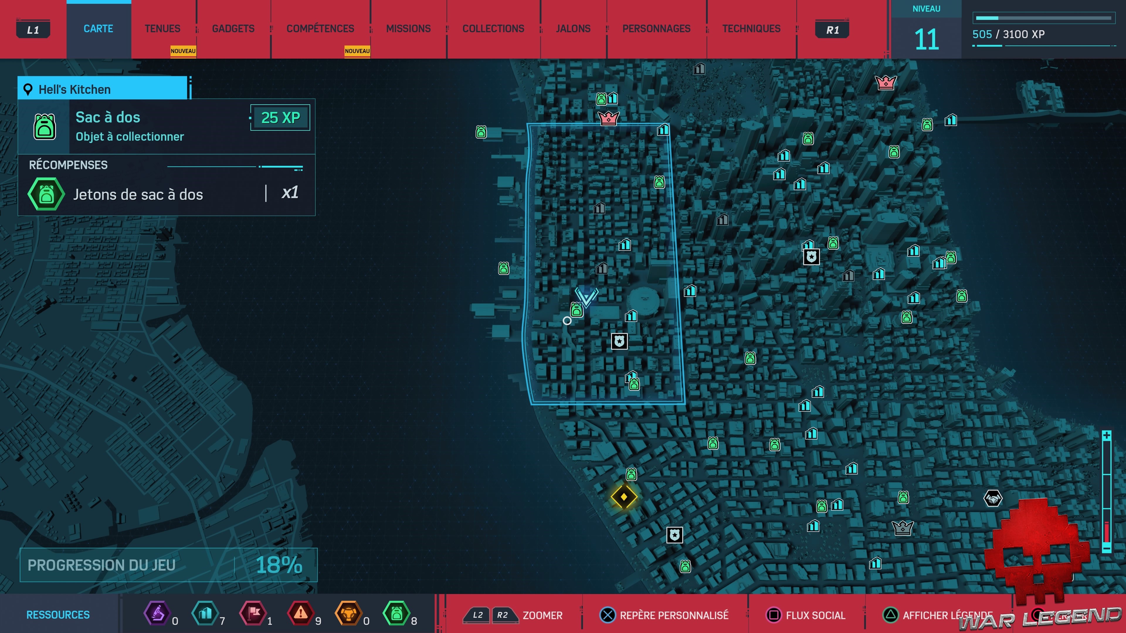 Spider-Man sacs à dos Hell's Kitchen 3